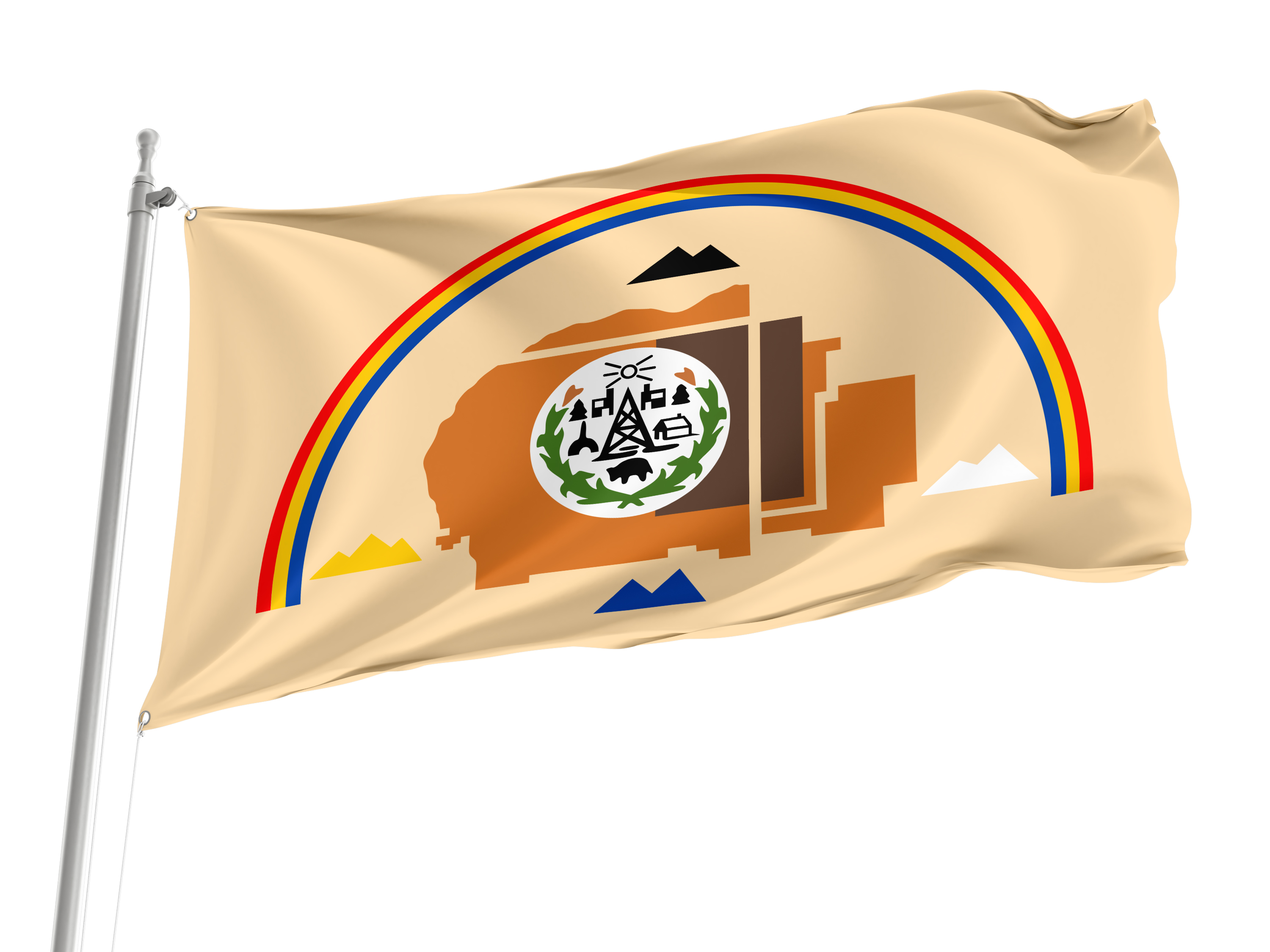 Navajo Nation Flag for Indoor & Outdoor Use