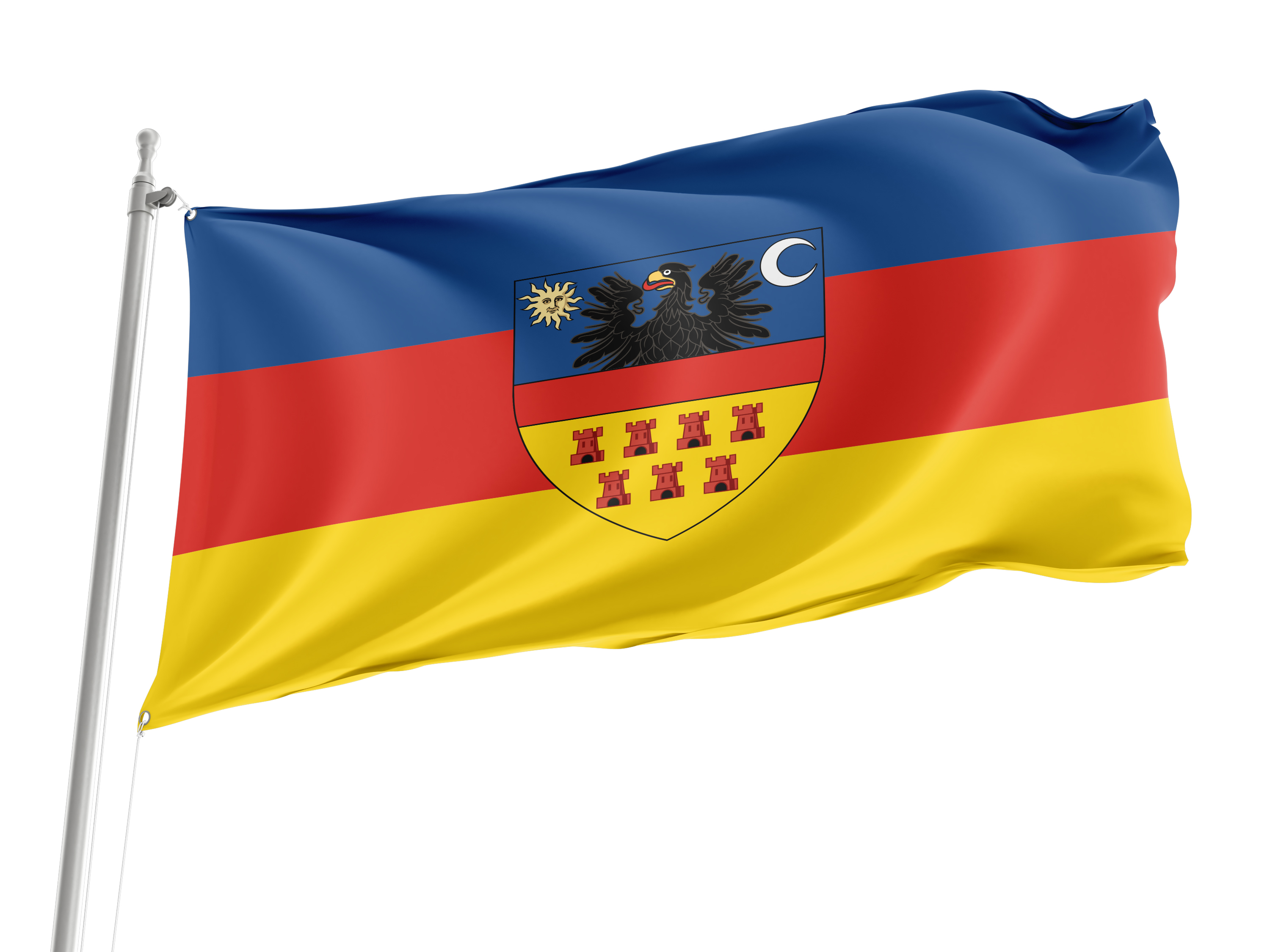 Transylvania Flag for Indoor & Outdoor Use