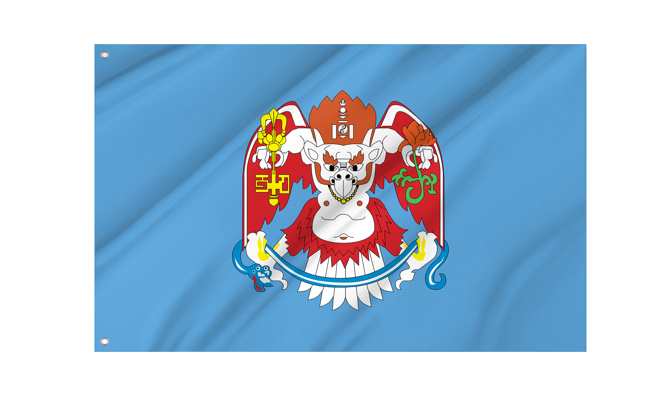 Ulaanbaatar Flag for Indoor & Outdoor Use