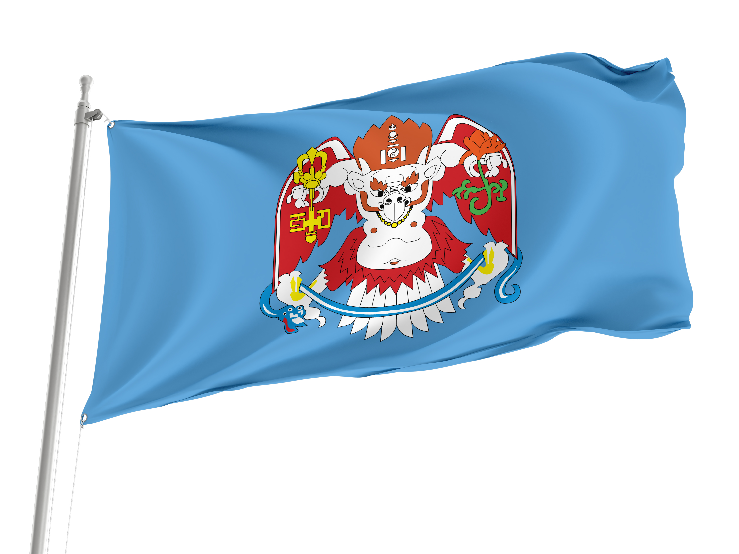 Ulaanbaatar Flag for Indoor & Outdoor Use