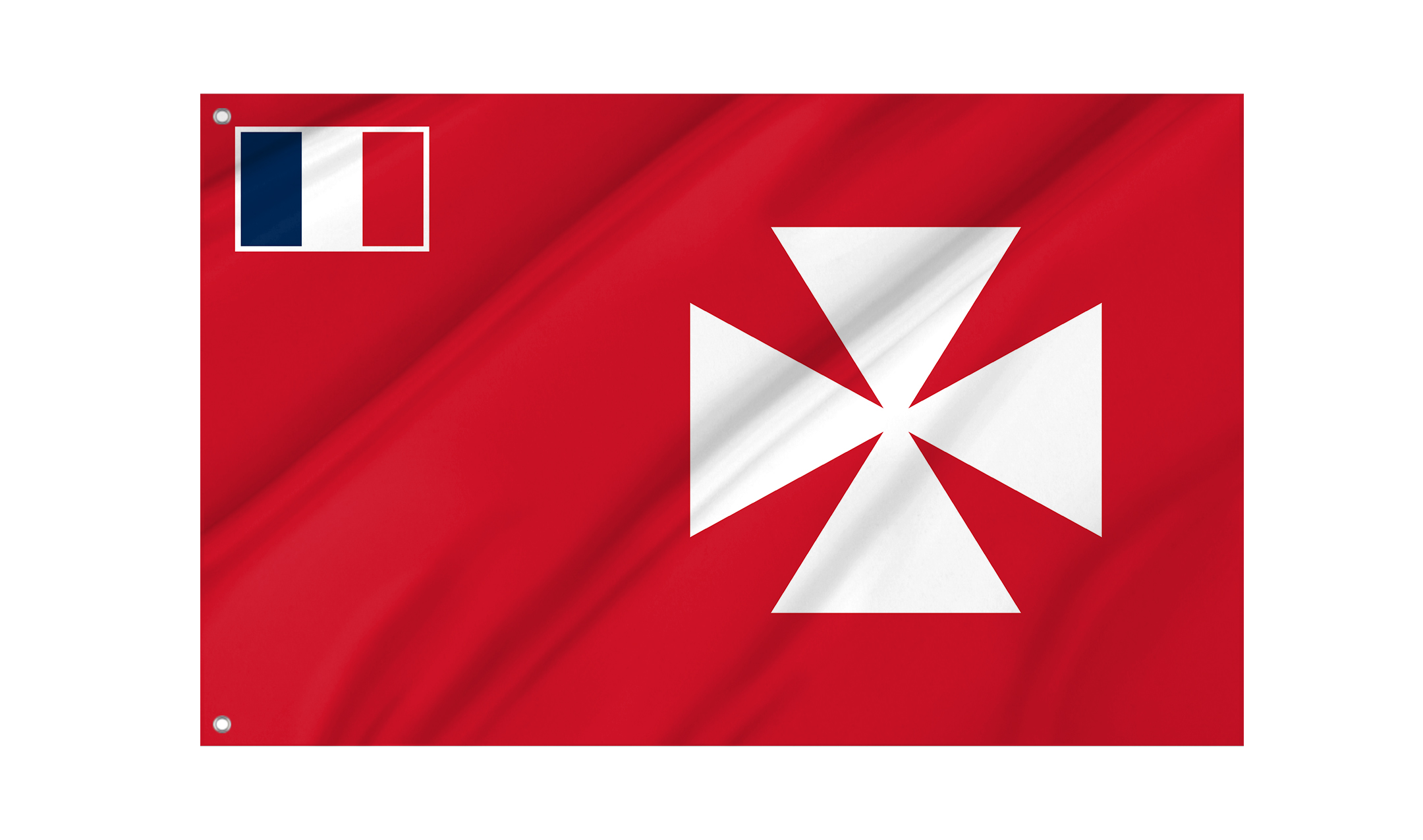 Uvea 1974-2020 Flag for Indoor & Outdoor Use