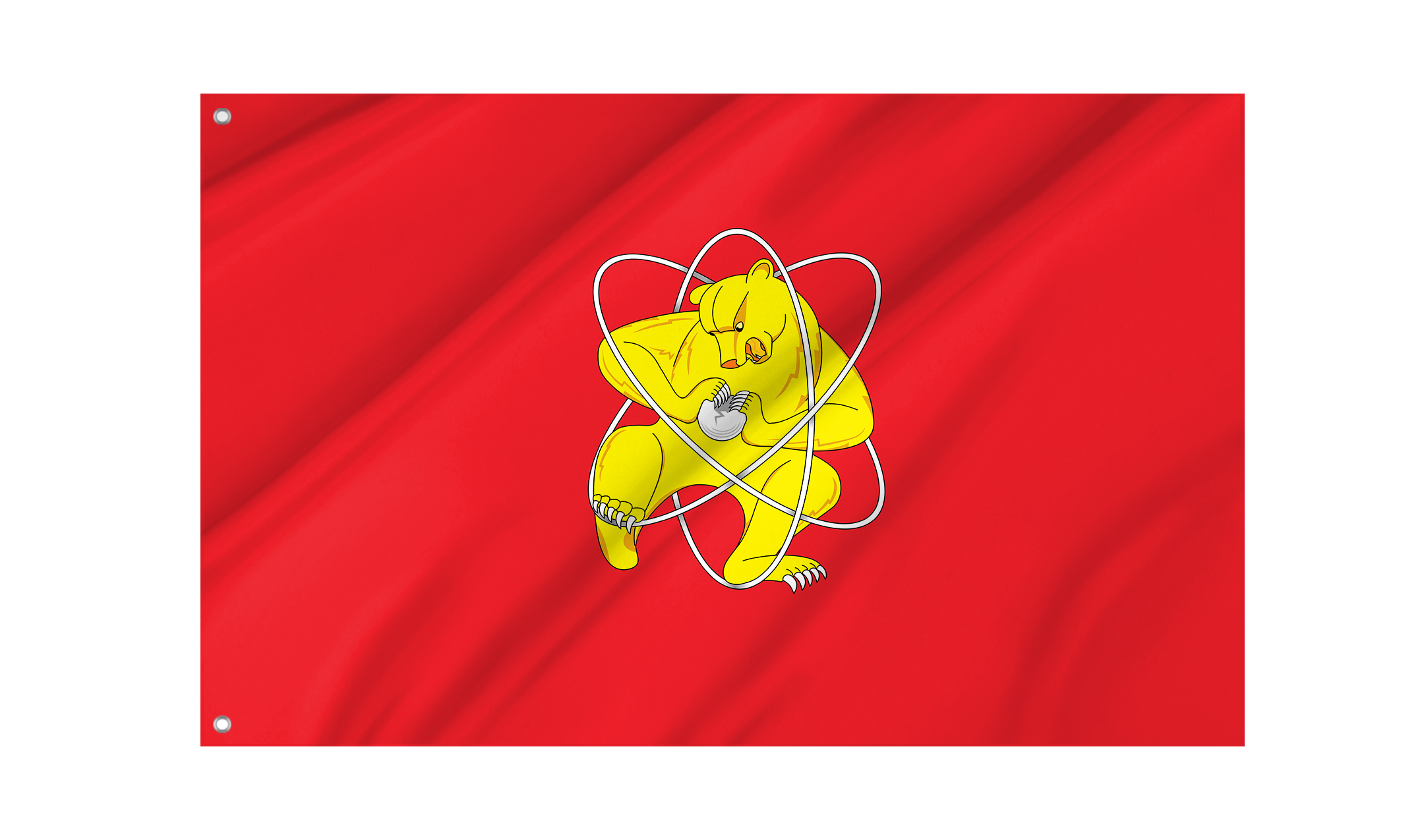 Zheleznogorsk Flag for Indoor & Outdoor Use