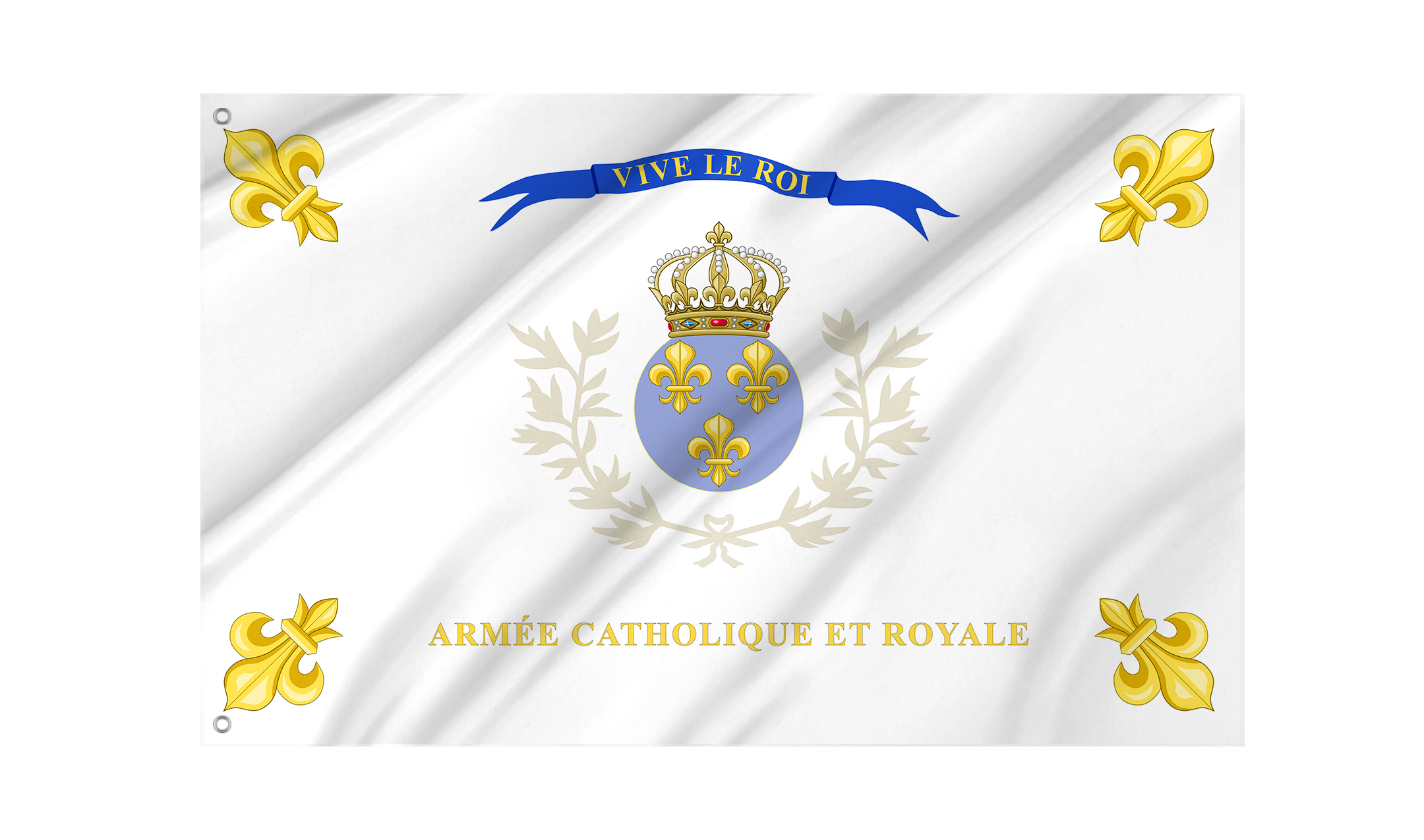Armée Catholique et Royale de Vendée Flag for Indoor & Outdoor Use