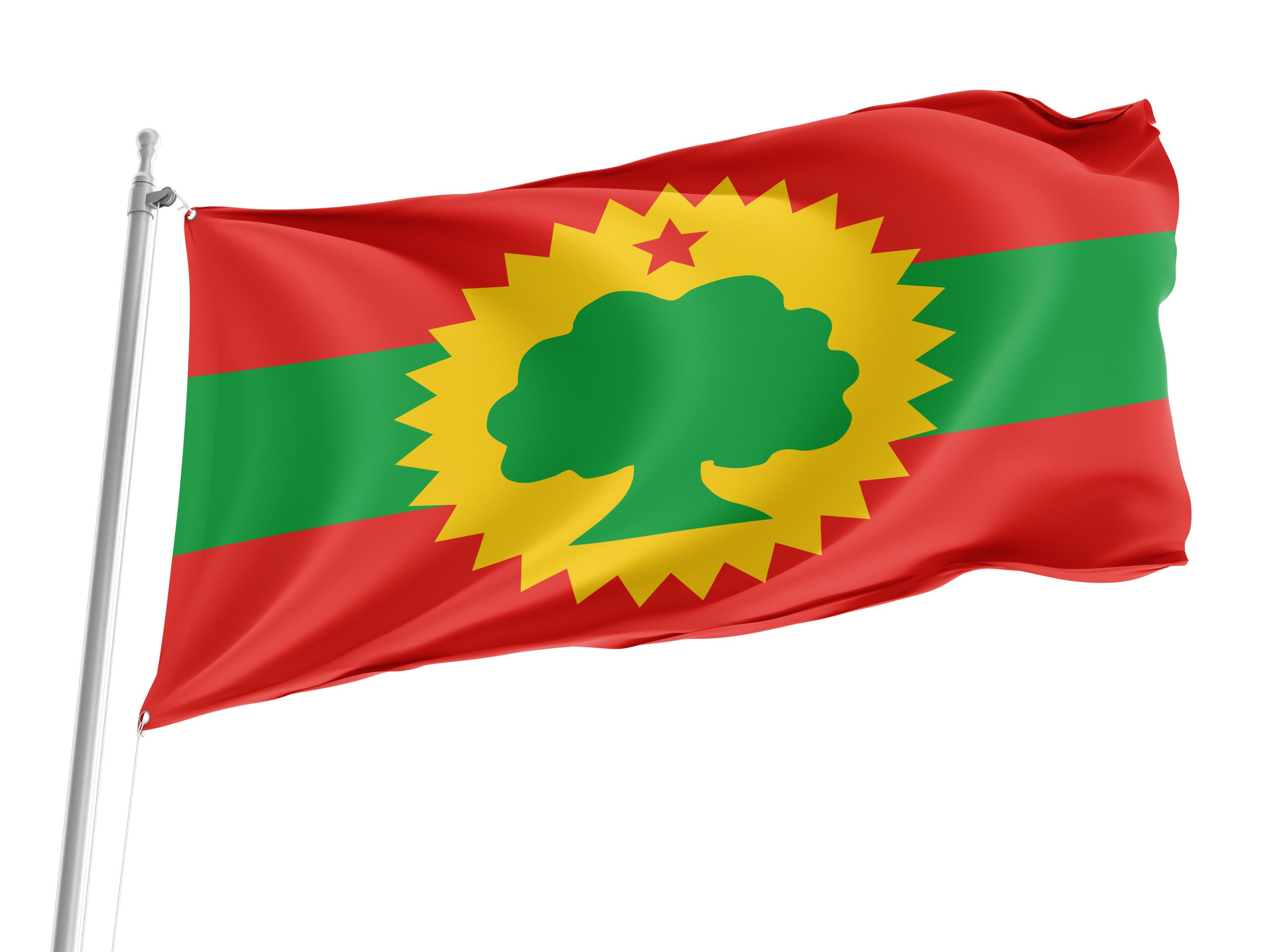 Oromo Liberation Front Flag for Indoor & Outdoor Use