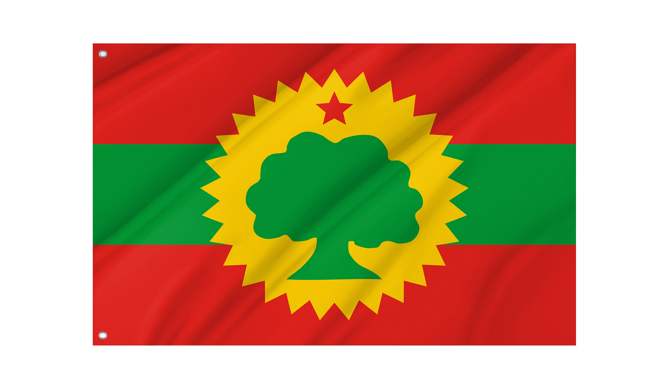 Oromo Liberation Front Flag for Indoor & Outdoor Use