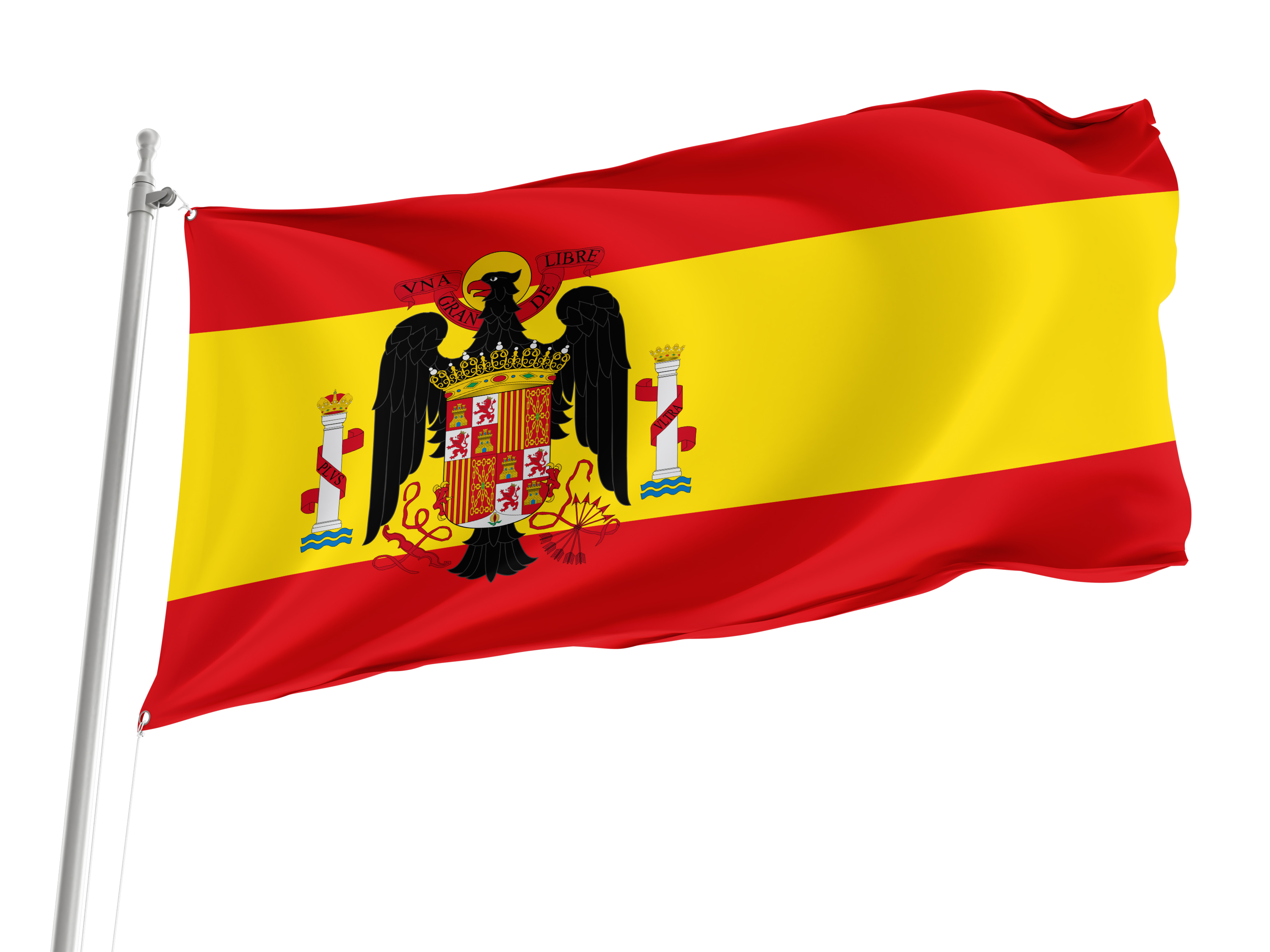 Spain (1945-1977) Flag for Indoor & Outdoor Use