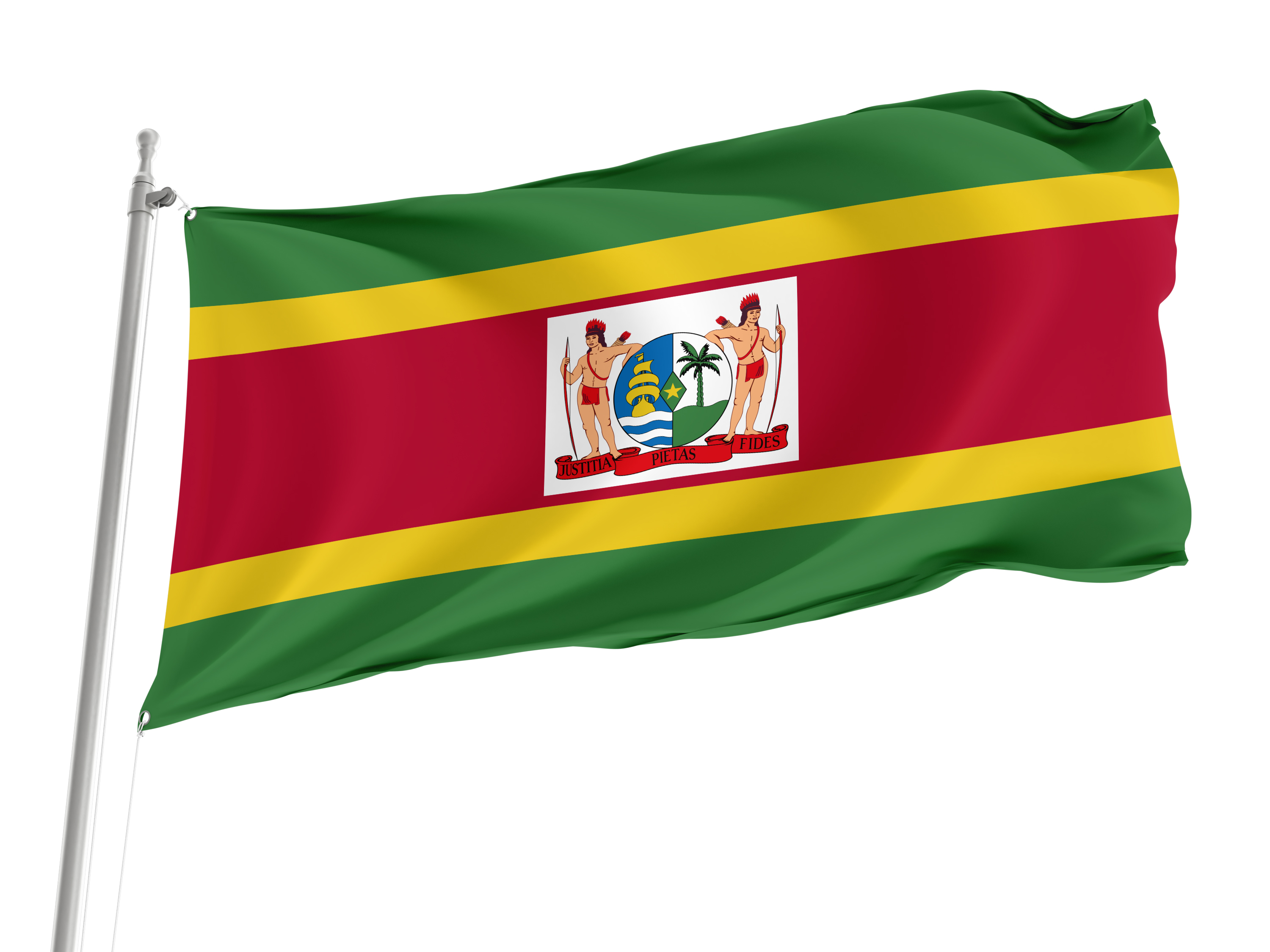Republic of Suriname 1975 Proposal Flag for Indoor & Outdoor Use