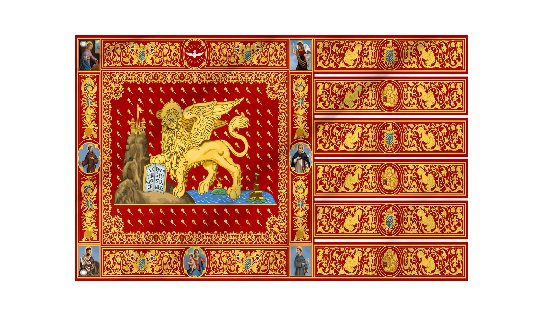 Republic of Venice 1659-1675 Flag for Indoor & Outdoor Use