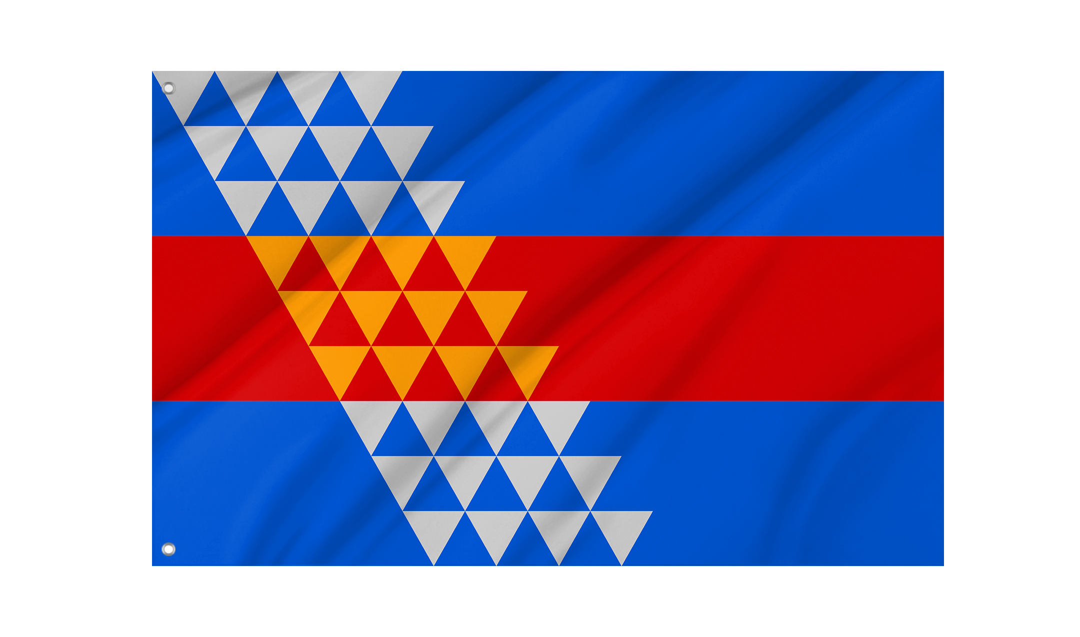Robinson Rancheria Pomo Flag for Indoor & Outdoor Use
