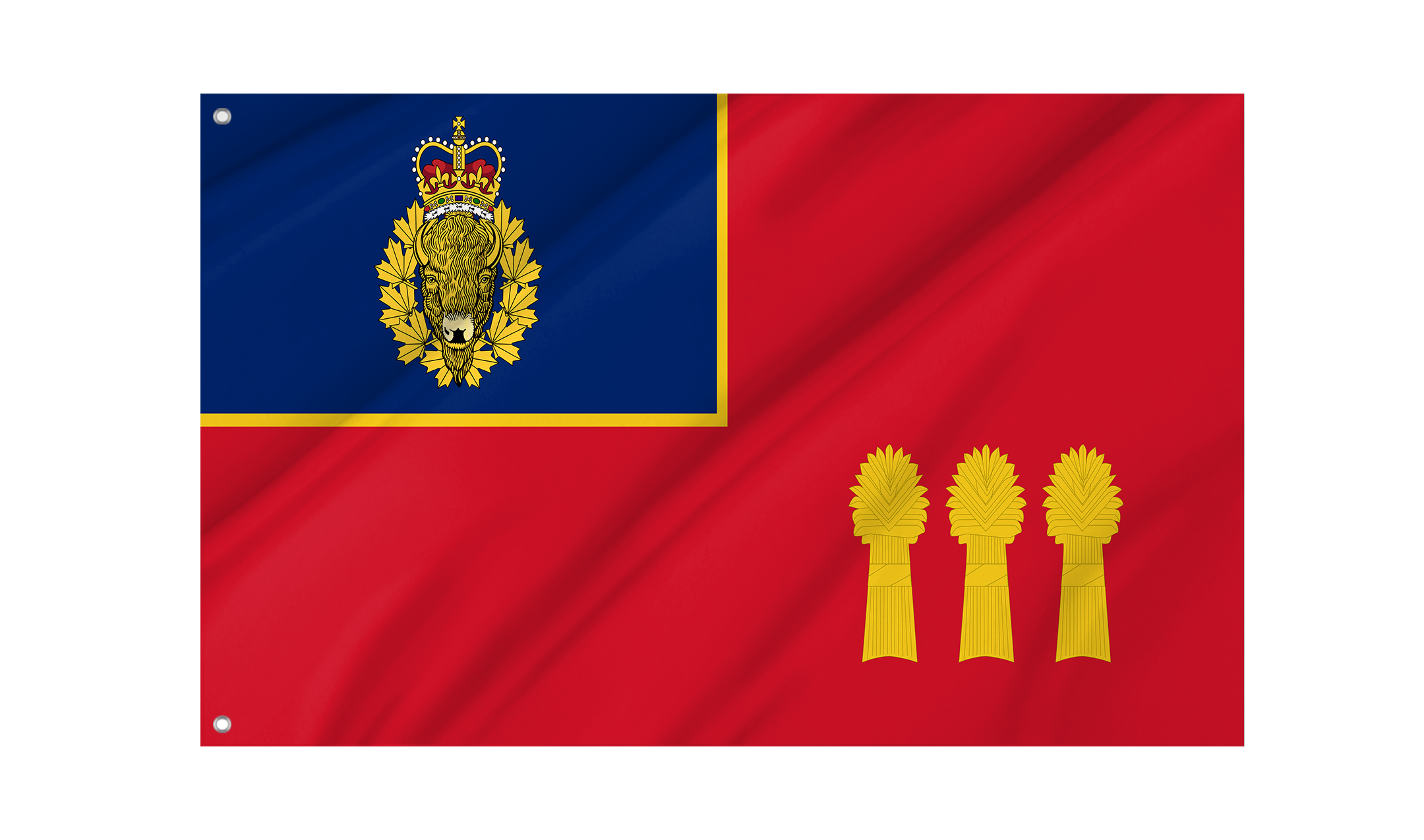 Royal Canadian Mounted Police - F Division Flag for Indoor & Outdoor Use