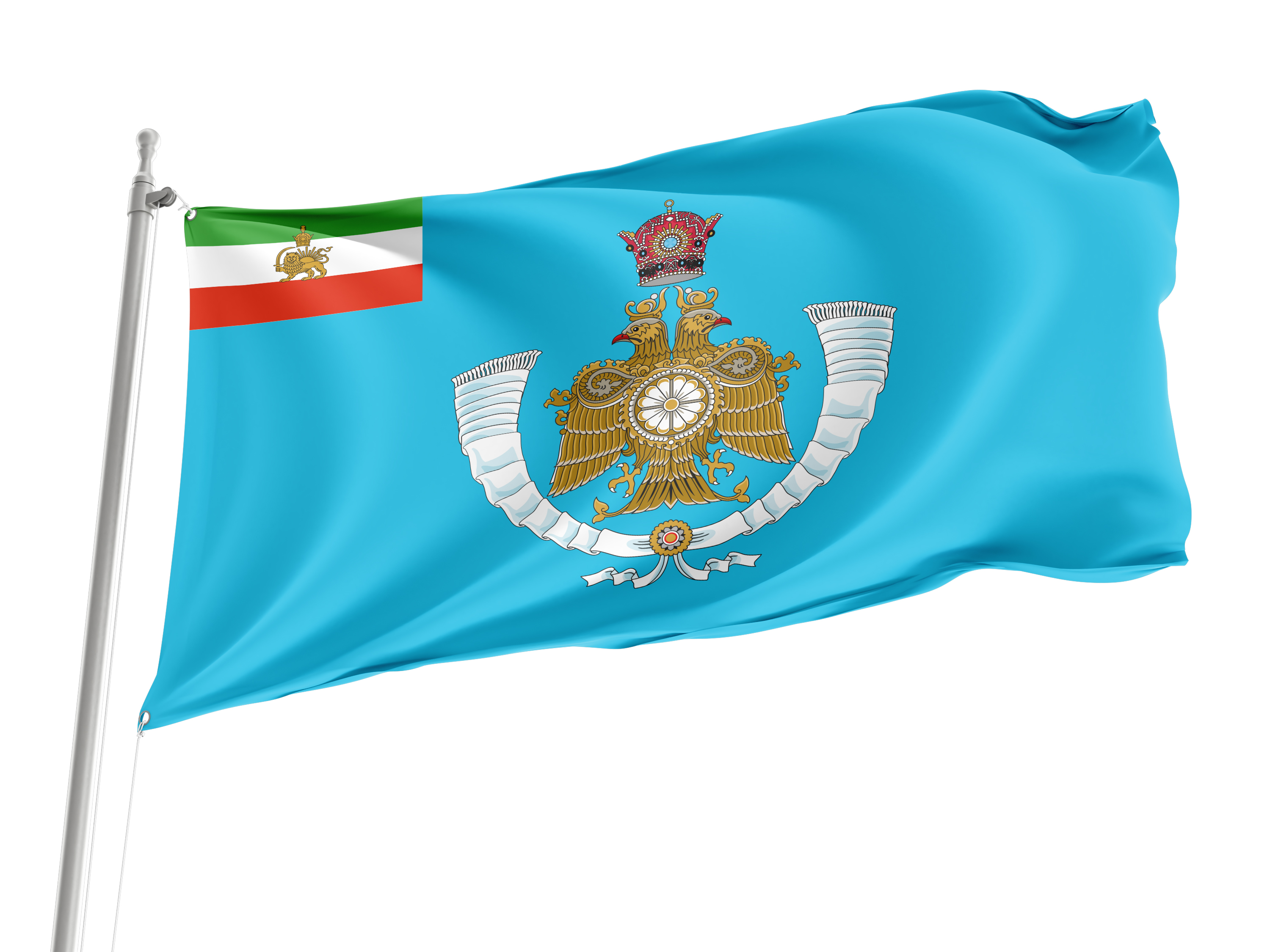Standard of The Crown Prince Reza Pahlavi of Iran Flag