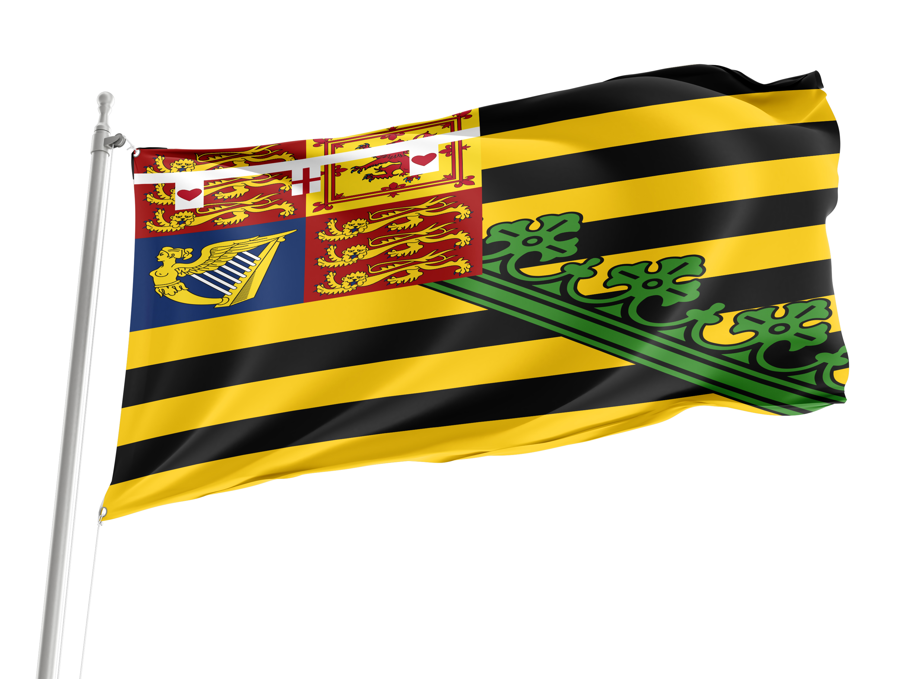 Standard of The Duke of Saxe-Coburg-Gotha Flag for Indoor & Outdoor Use