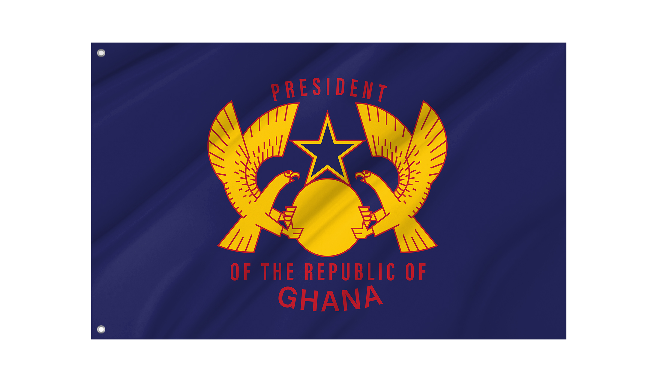 Standard of The President of Ghana Flag for Indoor & Outdoor Use