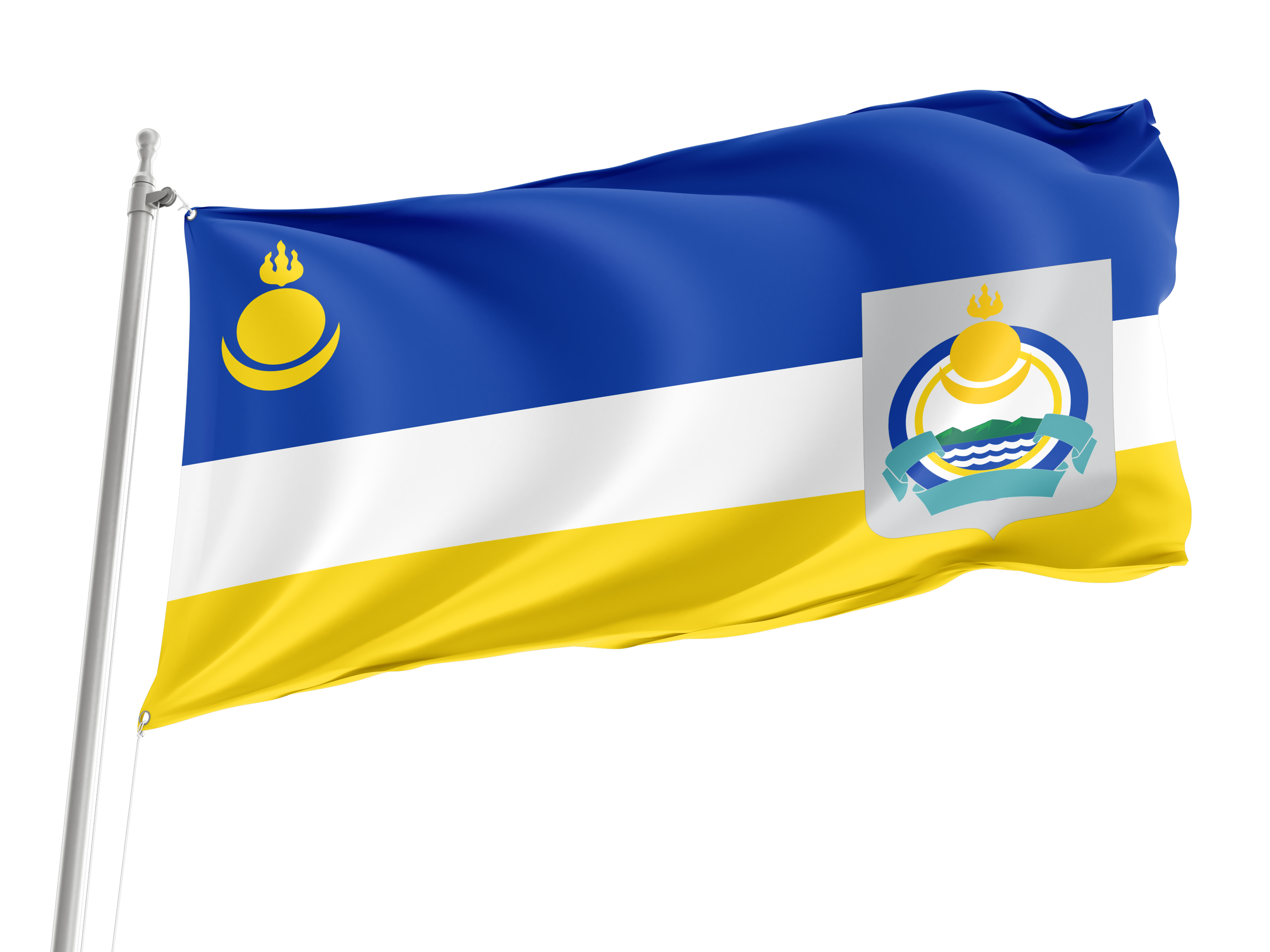 Head of the Republic of Buryatia Flag for Indoor & Outdoor Use