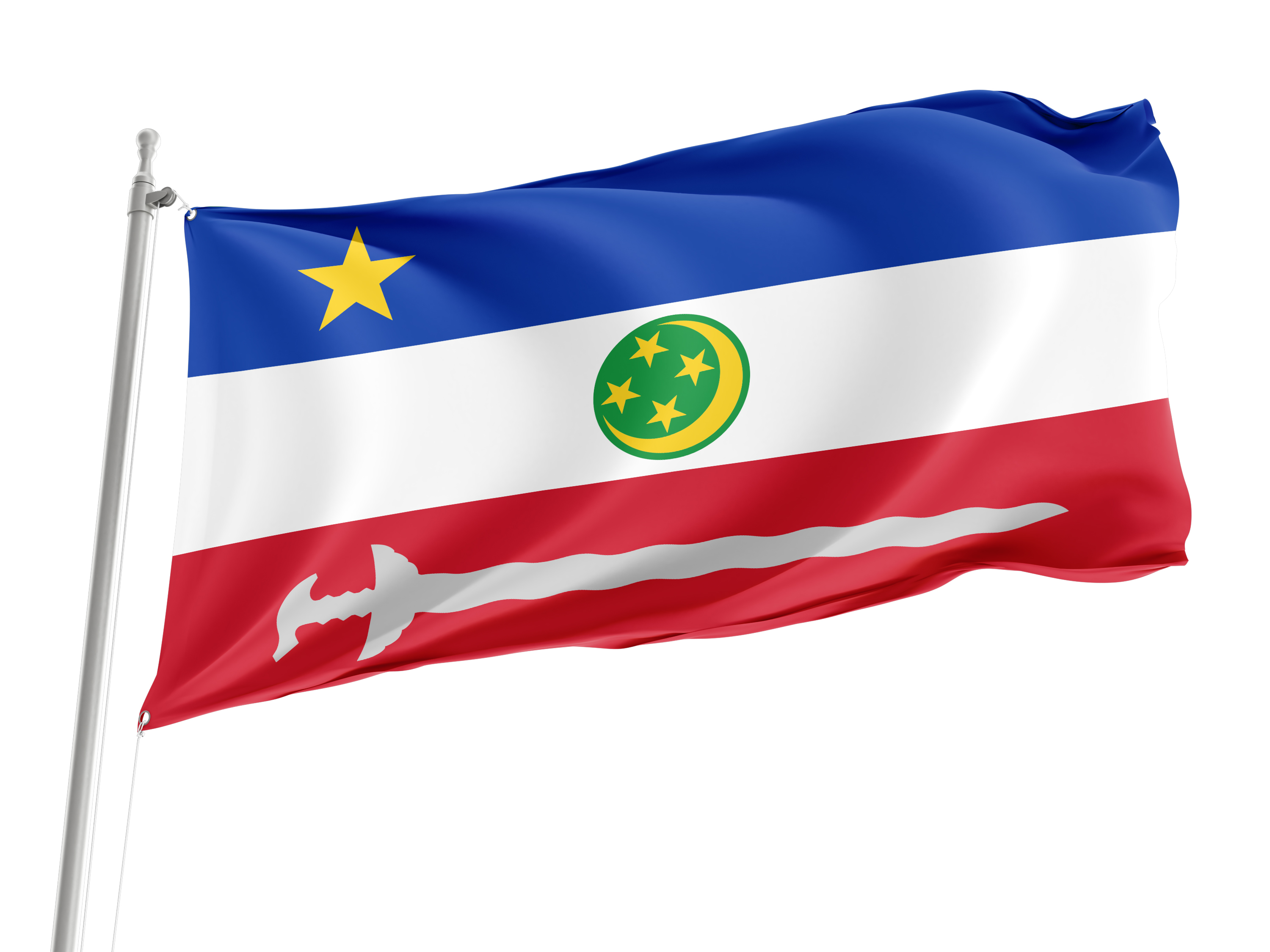 Defunct ARMM Flag for Indoor & Outdoor Use