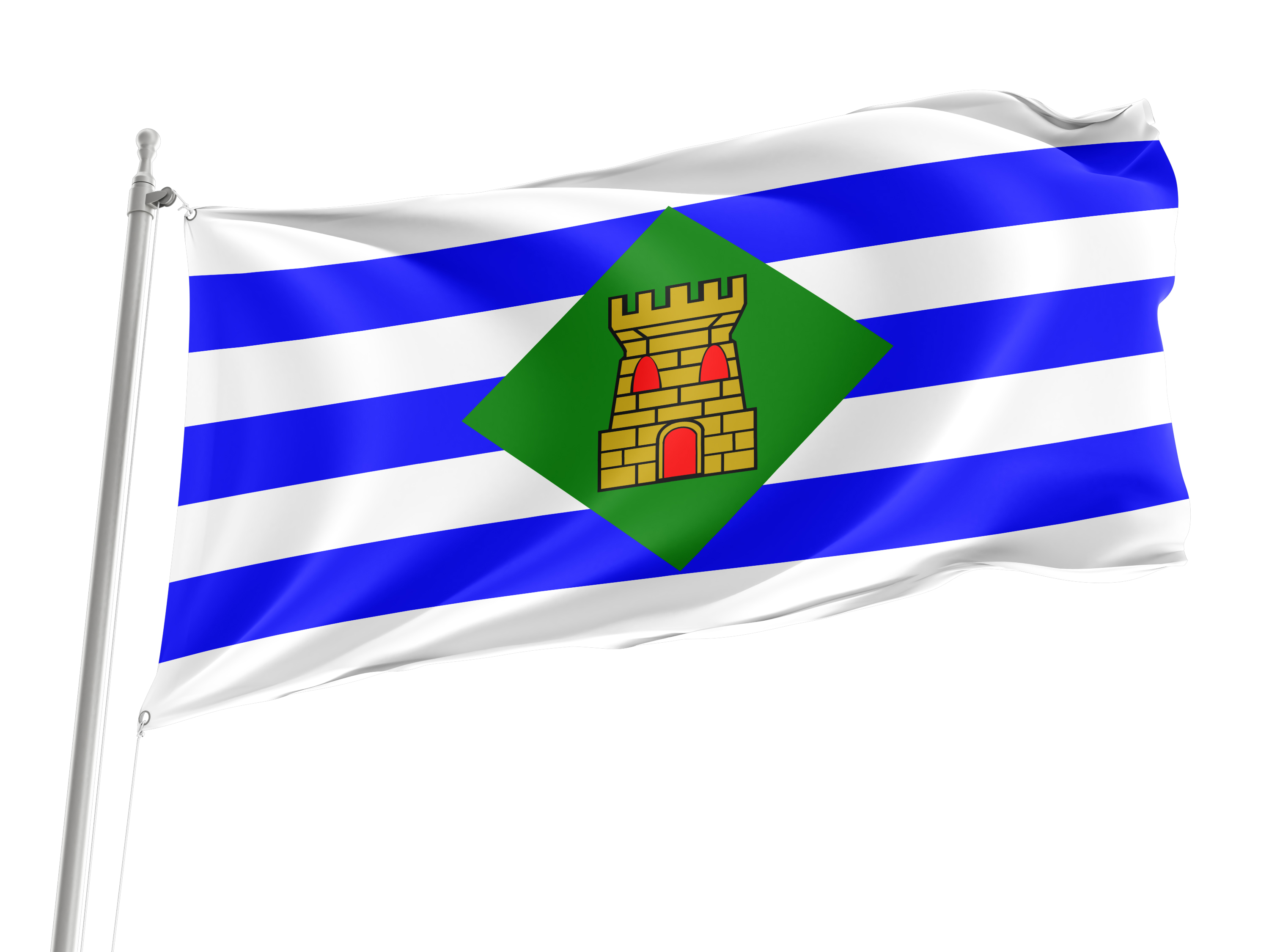 Vieques Flag for Indoor & Outdoor Use