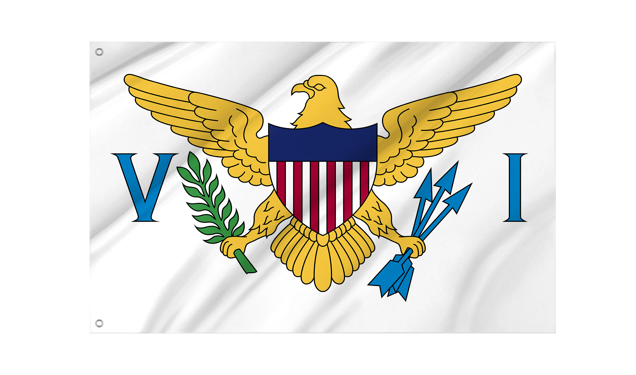 Virgin Islands of The United States Flag for Indoor & Outdoor Use
