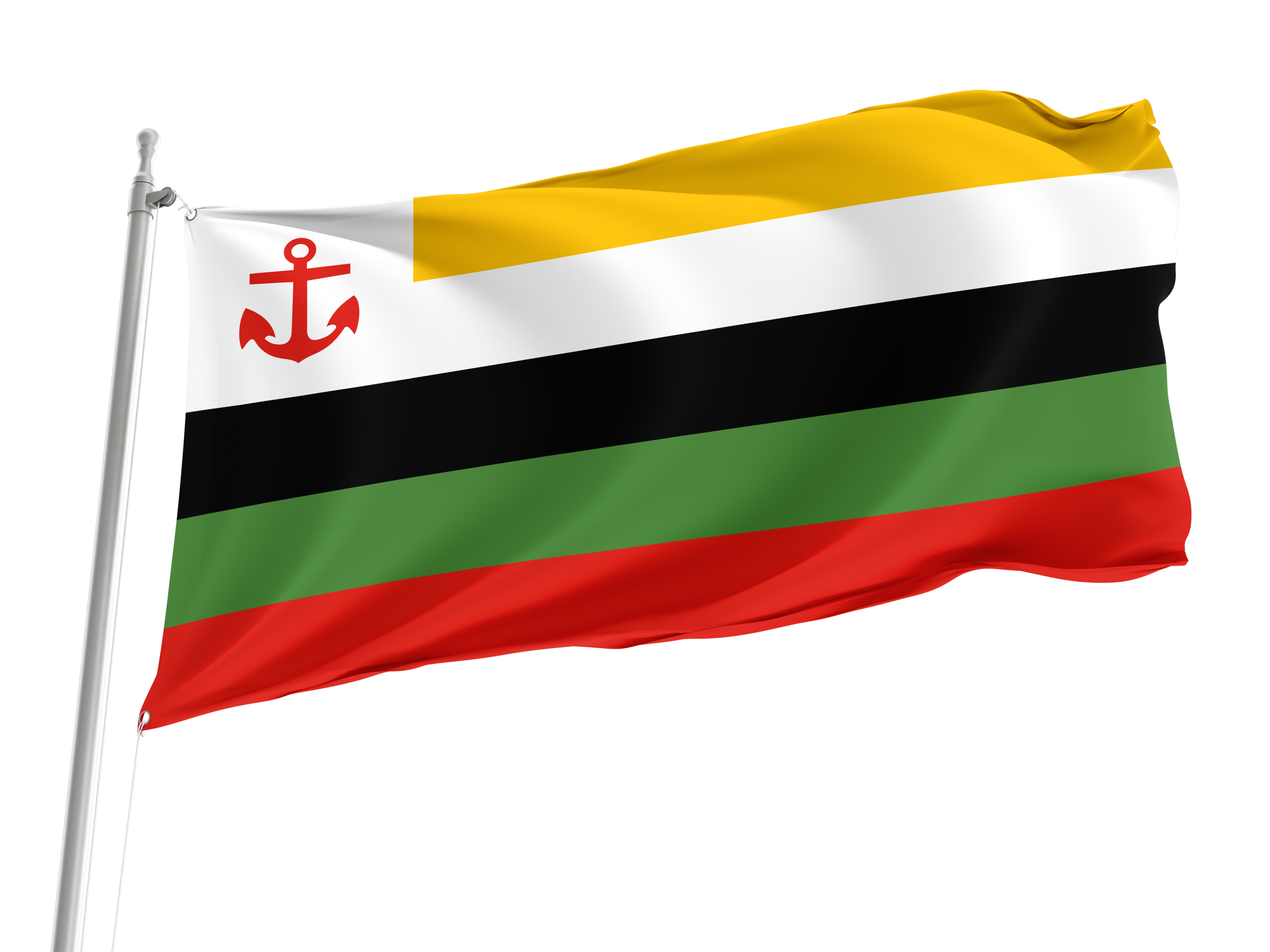 Commander of the Imperial Chinese Navy Beiyang Fleet, 1874-1895 Flag for Indoor & Outdoor Use
