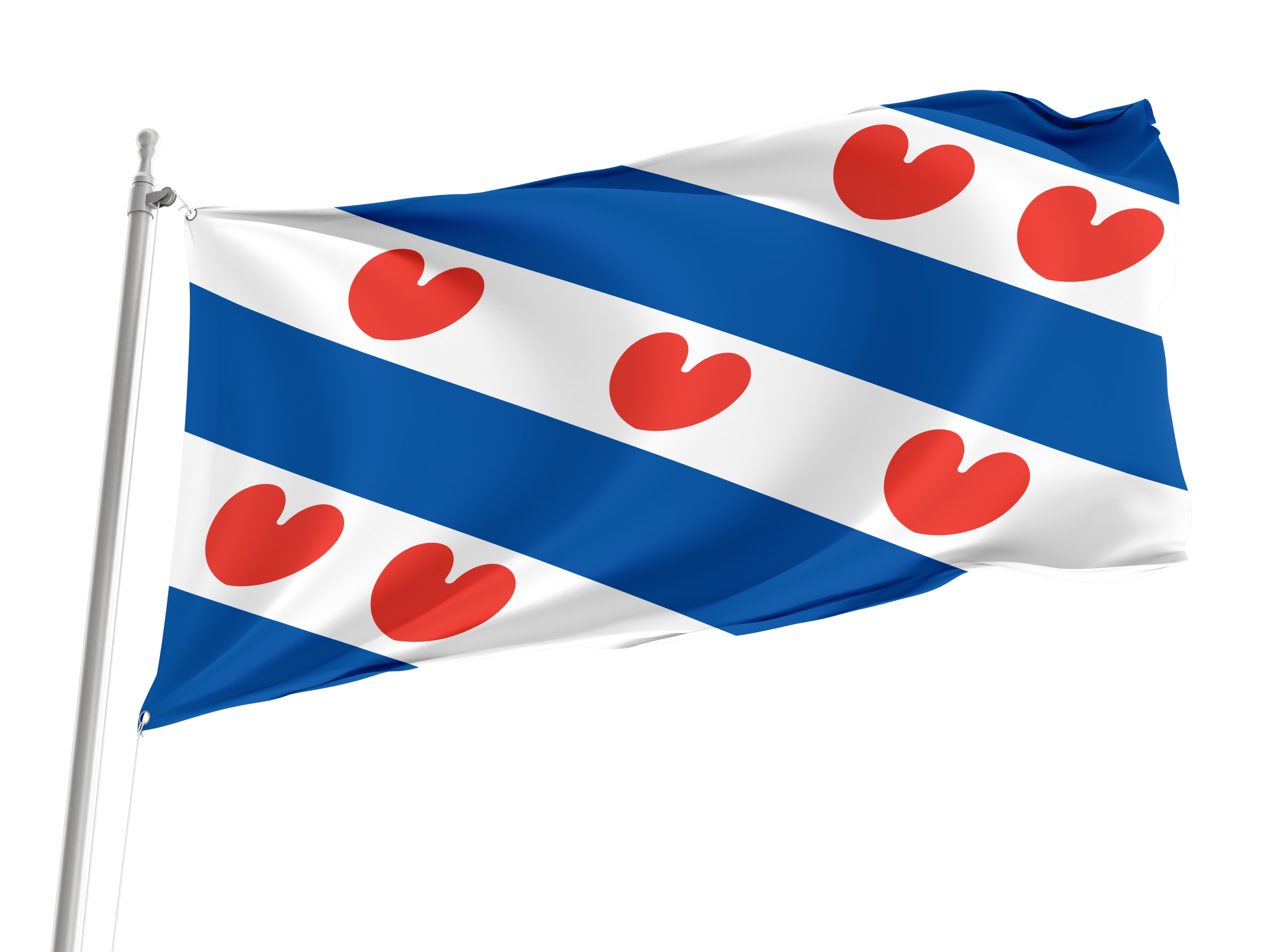 Frisian Flag for Indoor & Outdoor Use