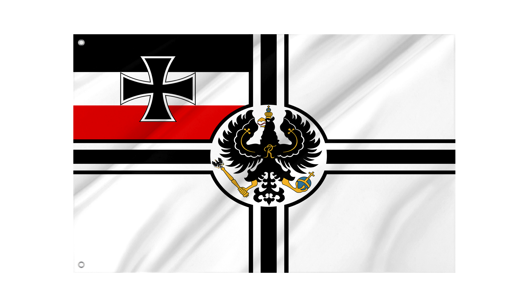 German Imperial Flag for Indoor & Outdoor Use