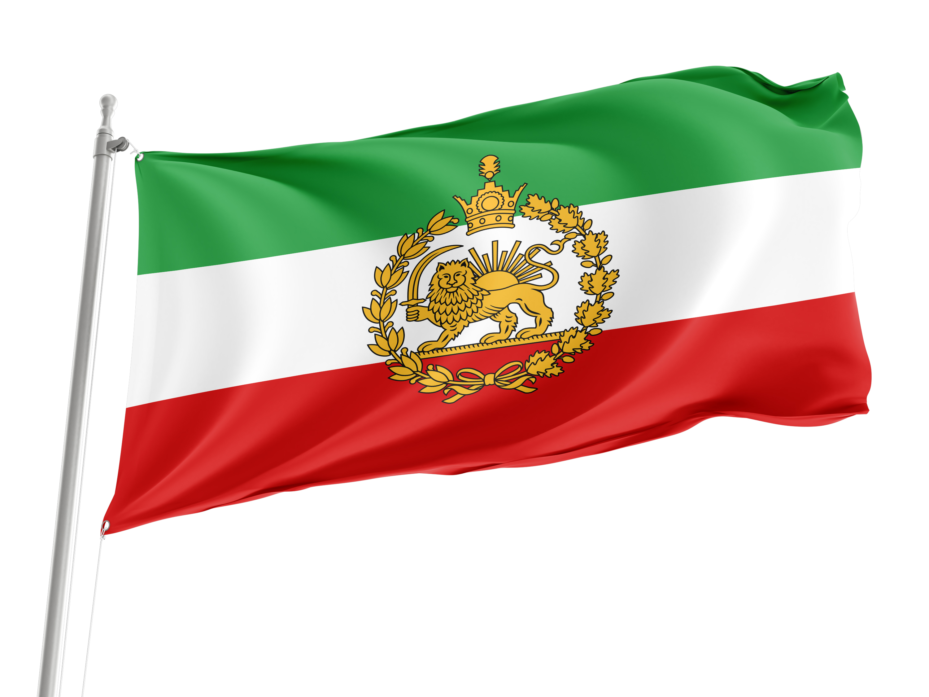 Iranian Pre-Revolutionary Flag for Indoor & Outdoor Use
