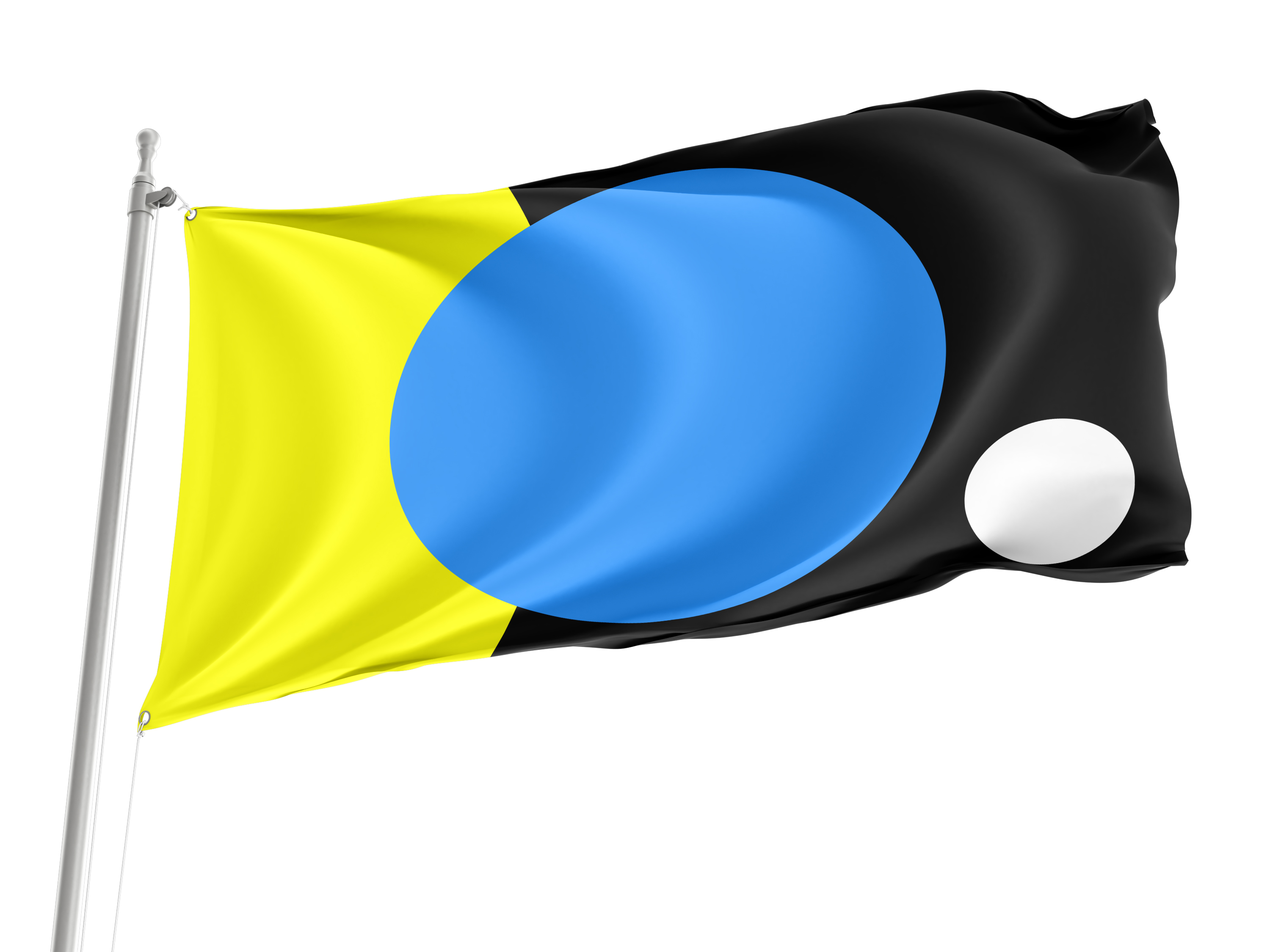 James Cadle's Flag of Earth for Indoor & Outdoor Use