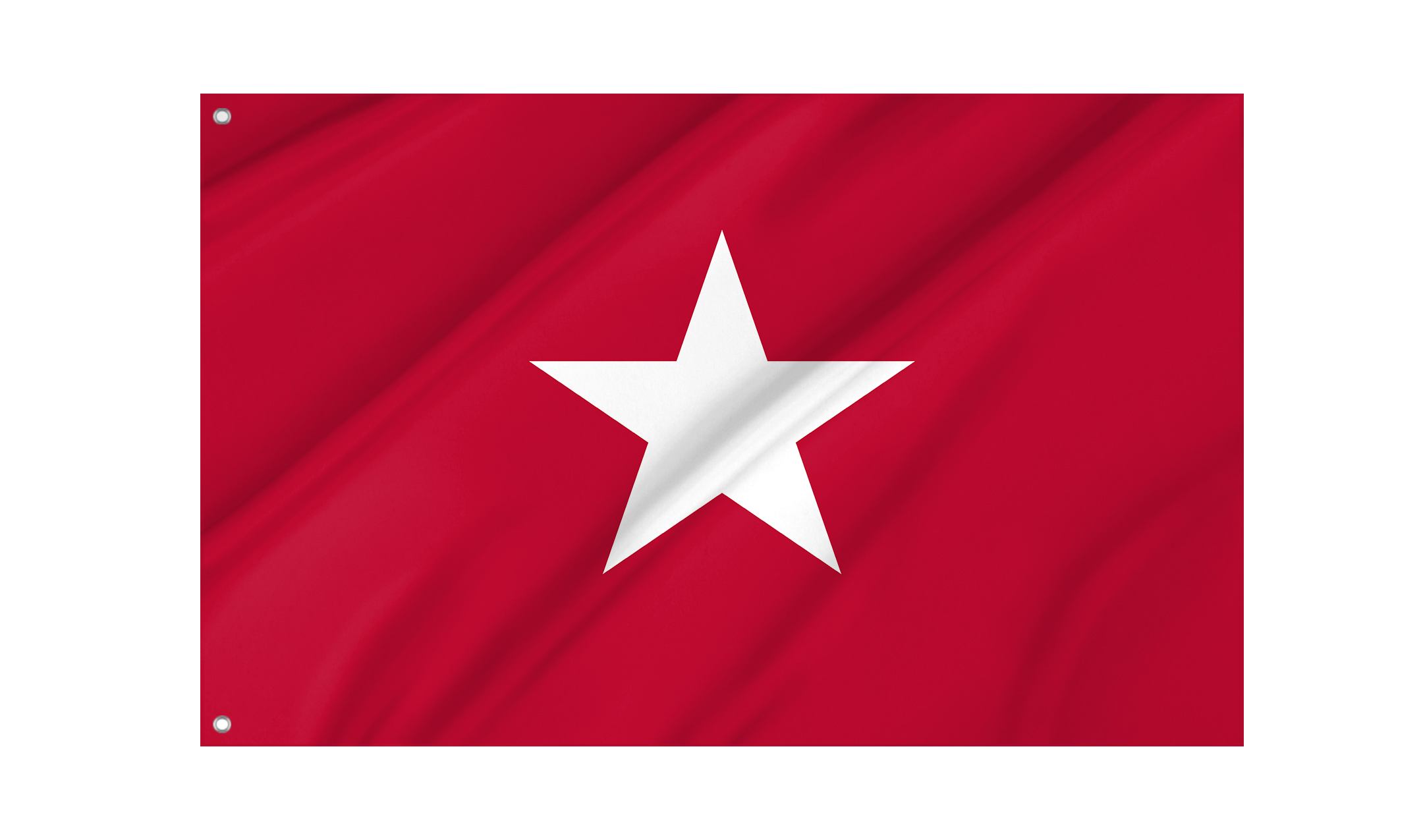 Jane Long Texas Republic 1819 Red Flag for Indoor & Outdoor Use