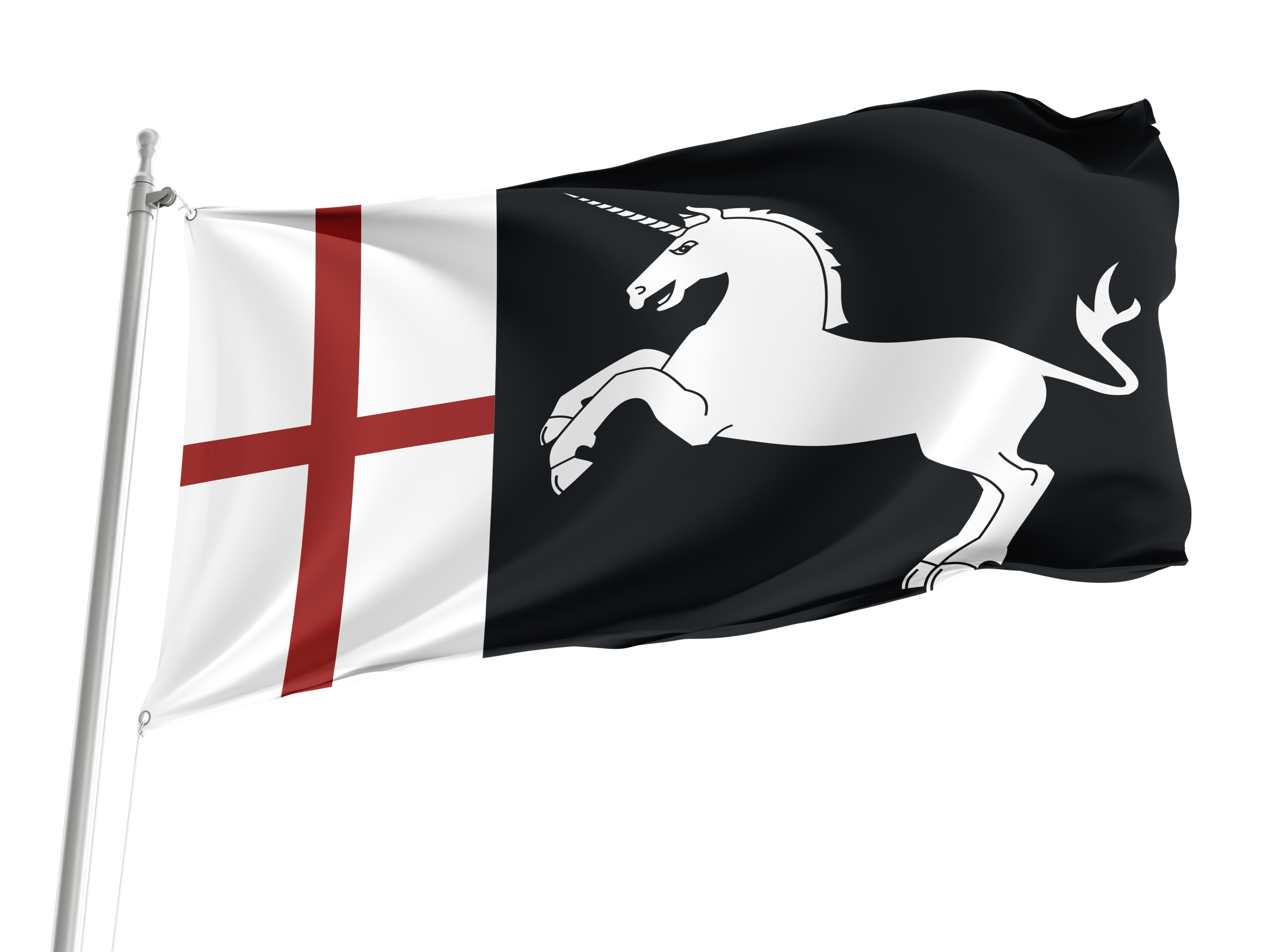 King David the Builder Flag for Indoor & Outdoor Use