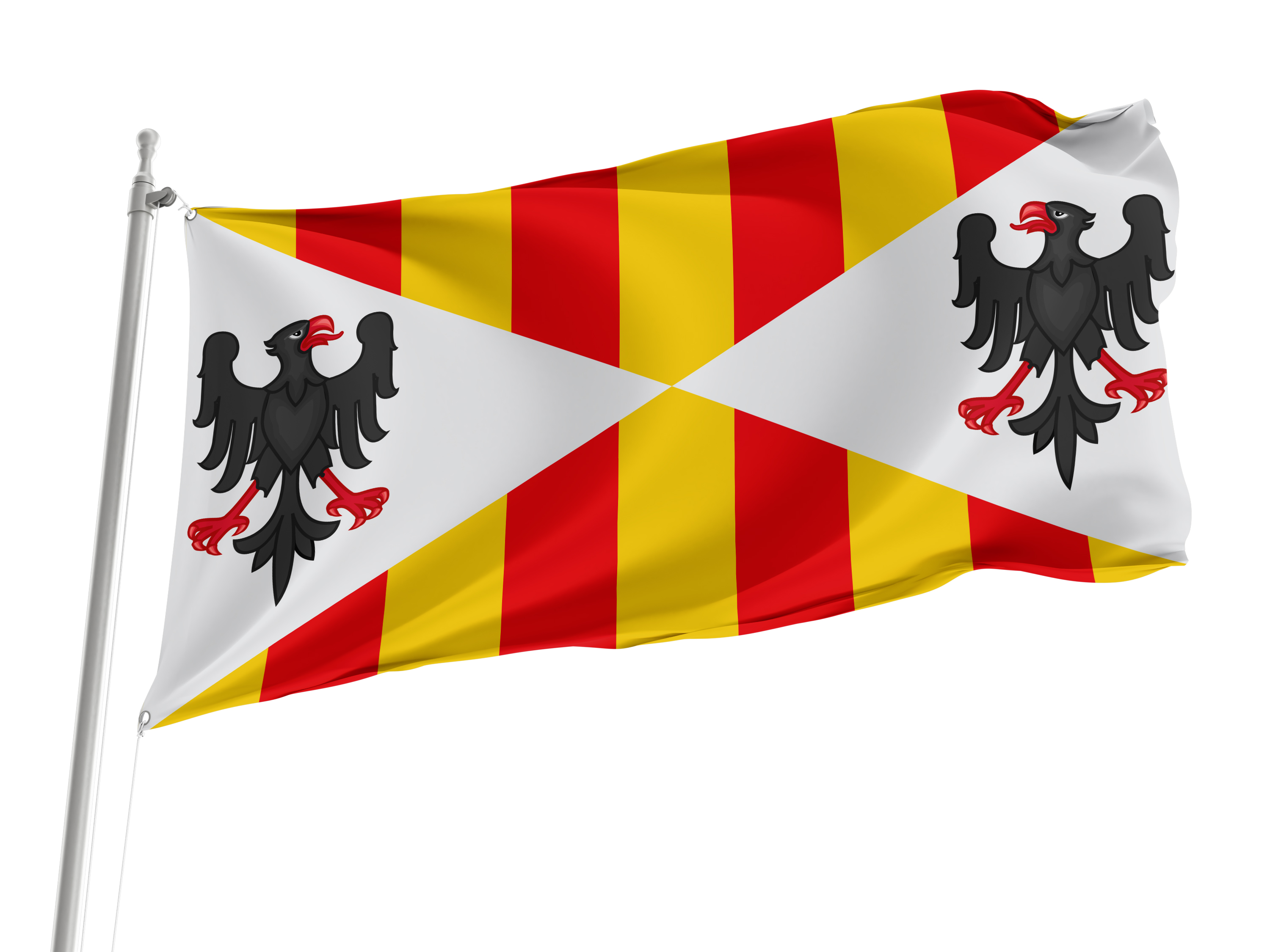 Kingdom of Sicily Flag for Indoor & Outdoor Use