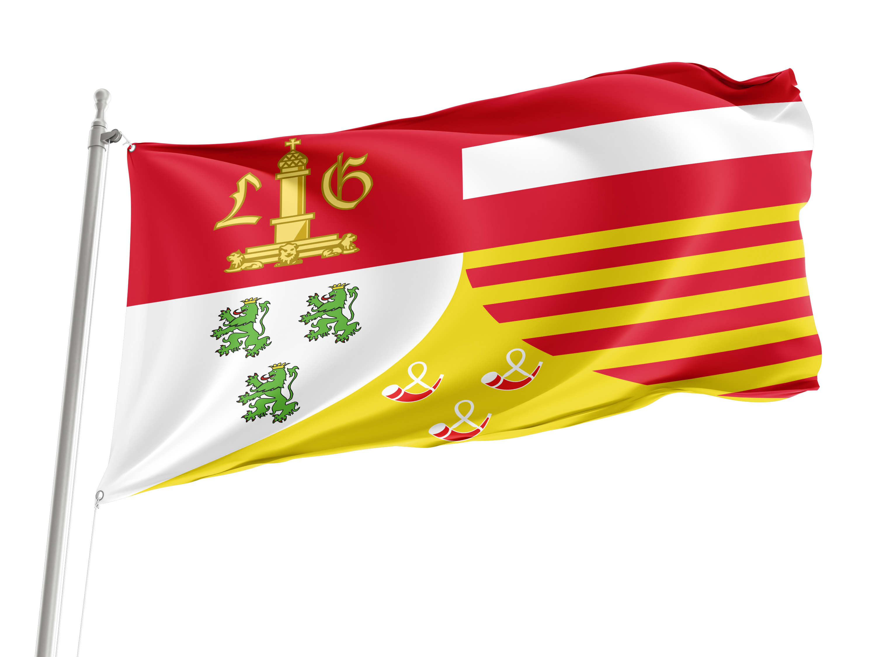 Liege Province Flag for Indoor & Outdoor Use