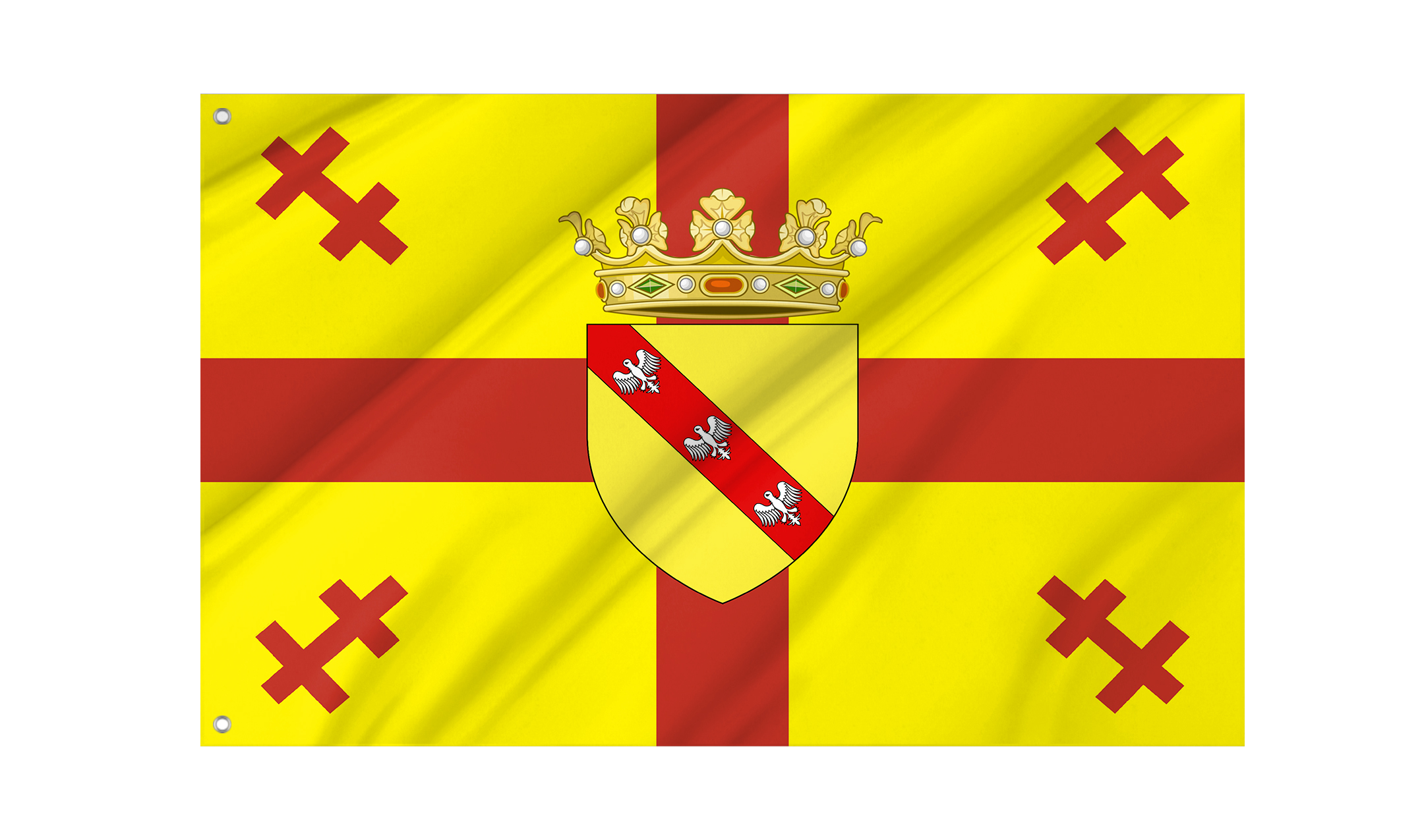 Lorrainian Union Flag for Indoor & Outdoor Use