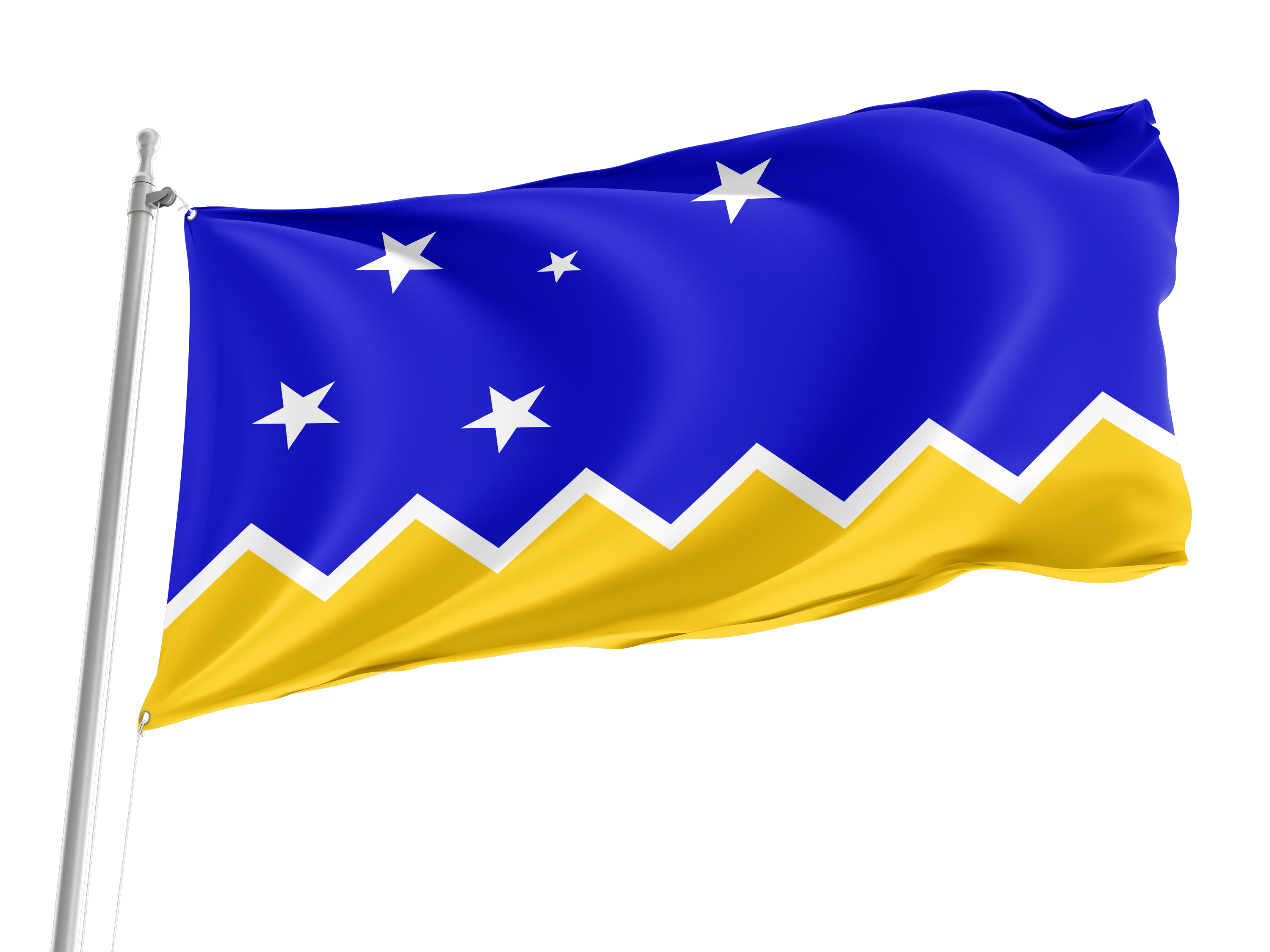 Magallanes and Chilean Antarctica Region Flag for Indoor & Outdoor Use