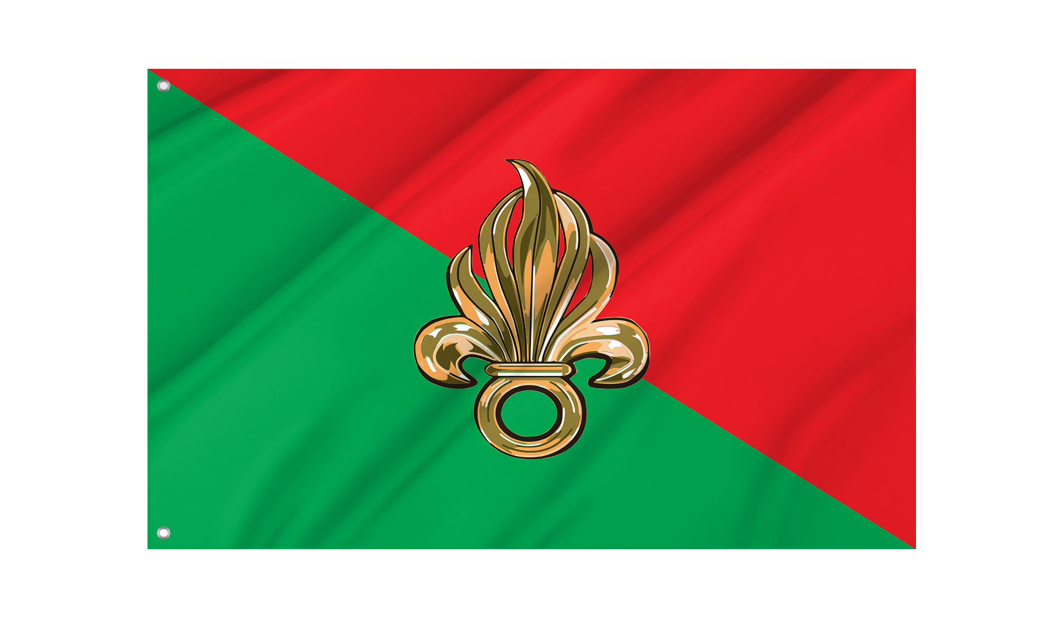 French Foreign Legion Flag for Indoor & Outdoor Use
