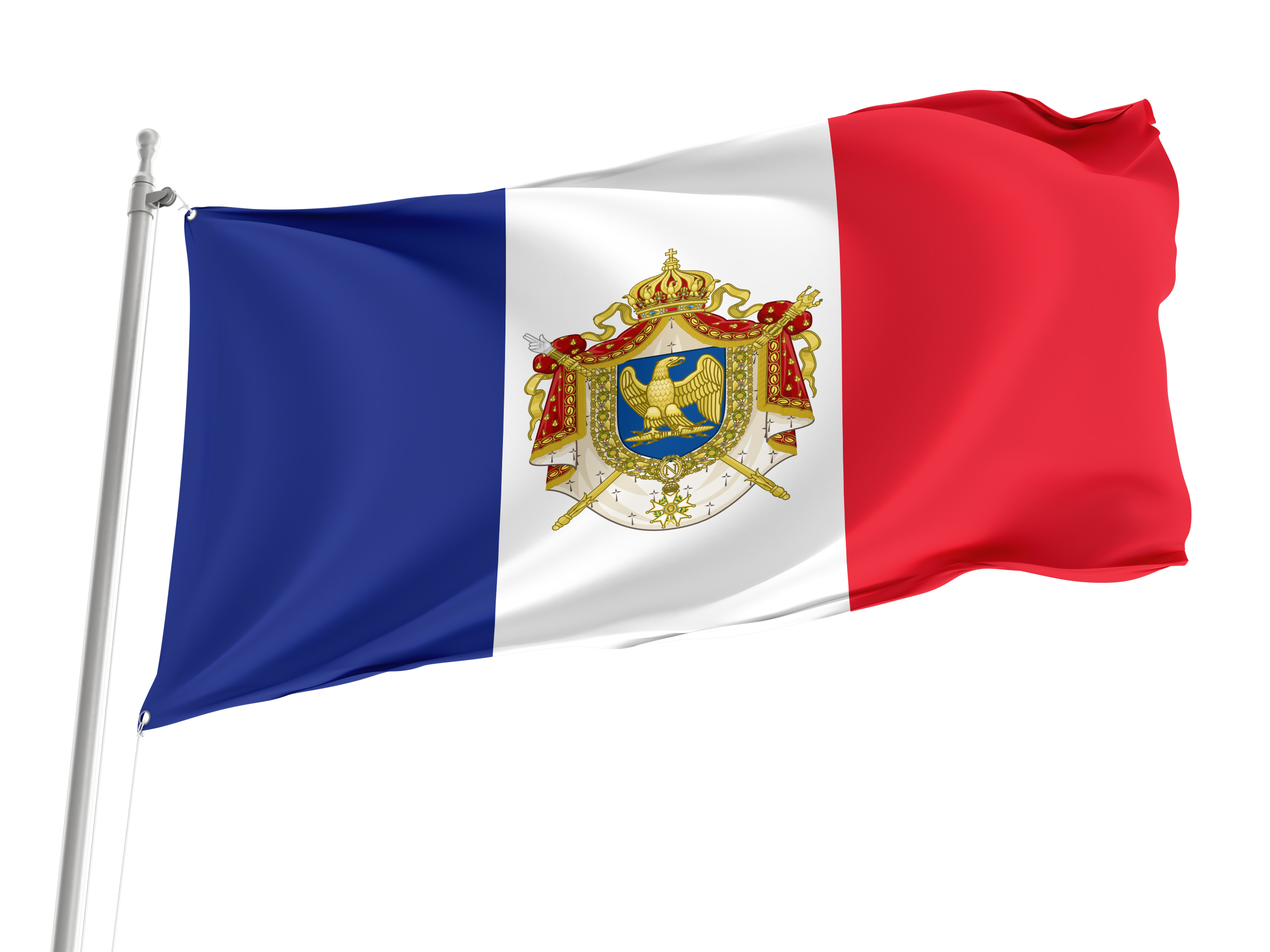 Napoleon III Second French Empire Flag for Indoor & Outdoor Use