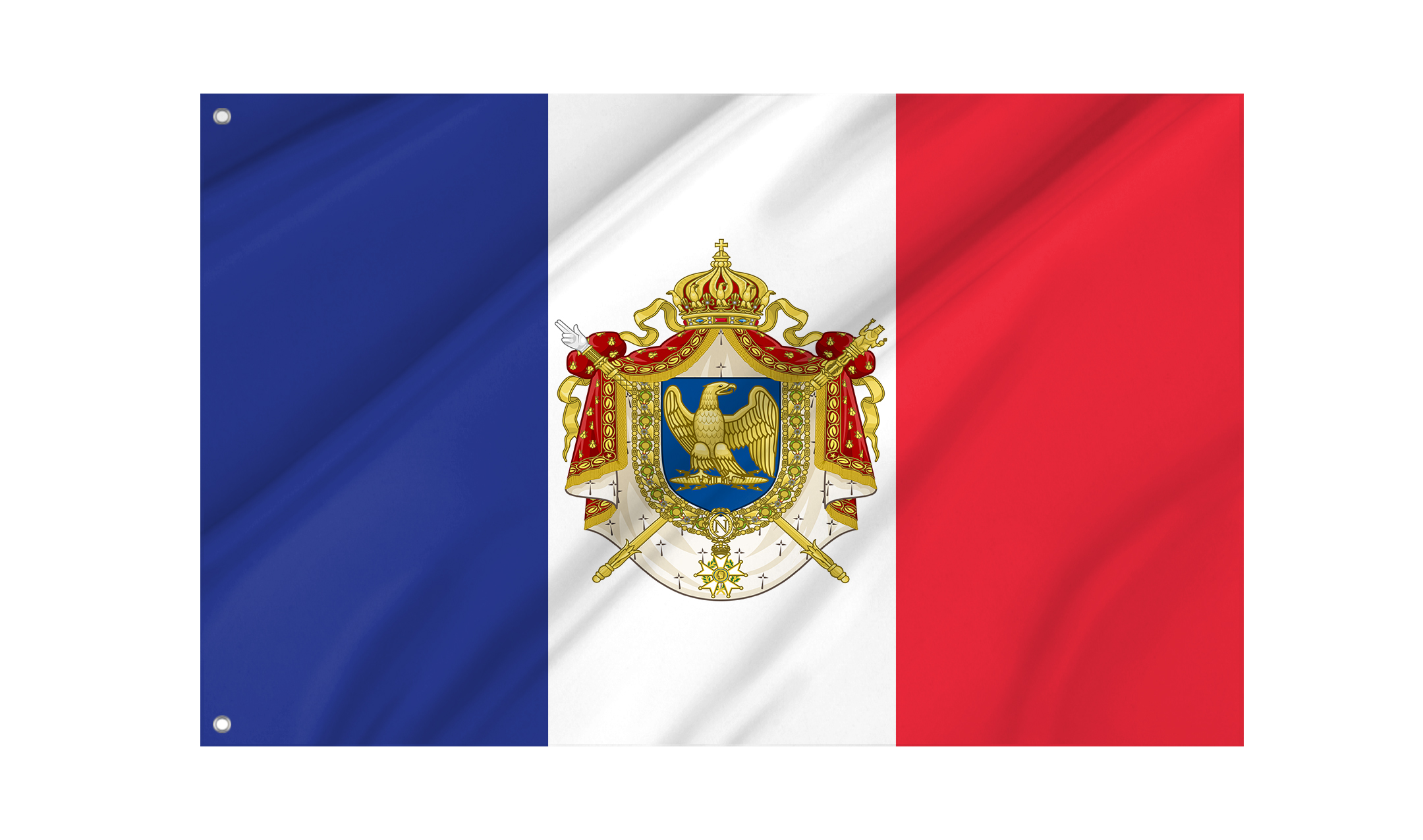 Napoleon III Second French Empire Flag for Indoor & Outdoor Use