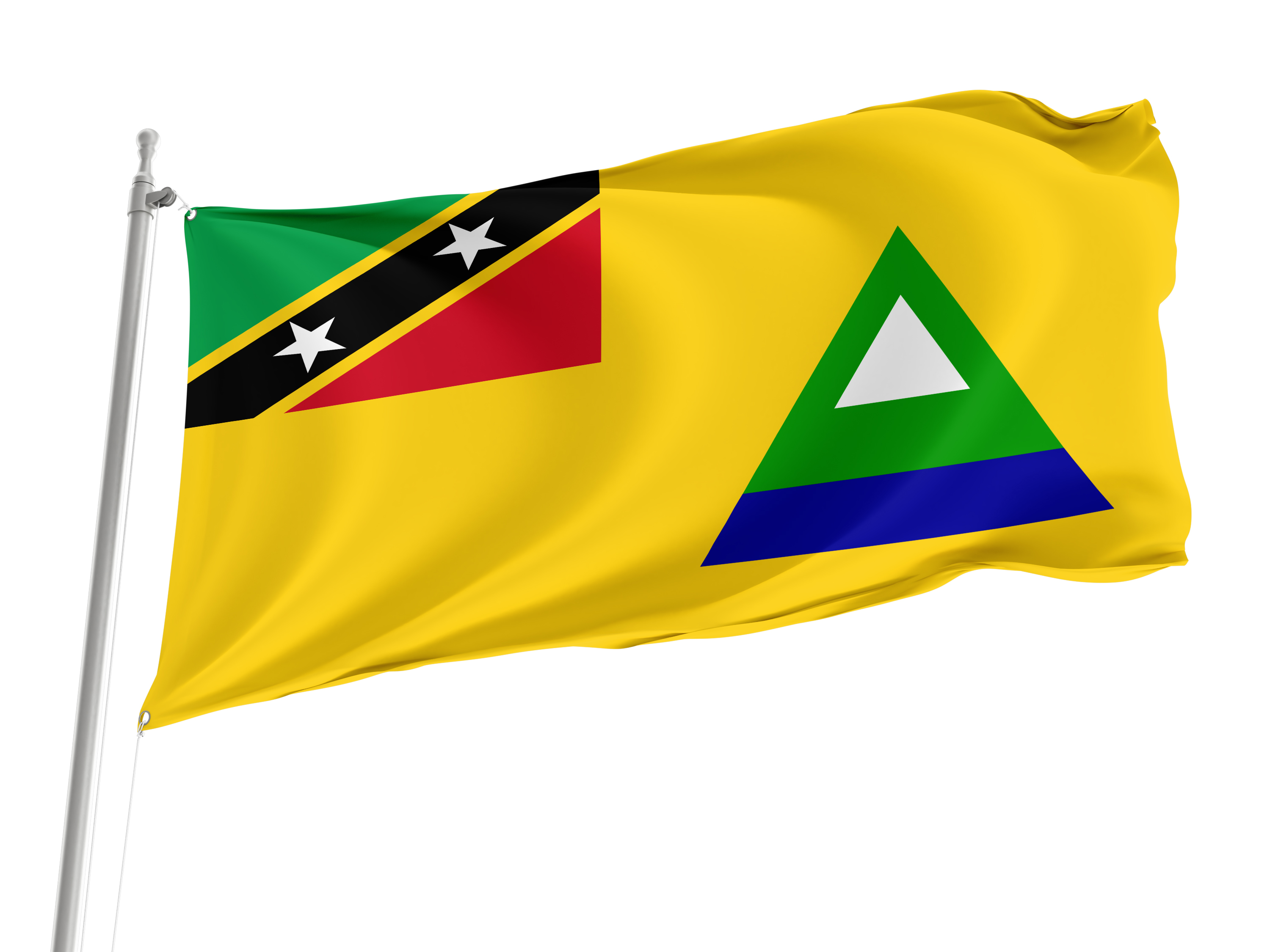 Nevis Flag for Indoor & Outdoor Use