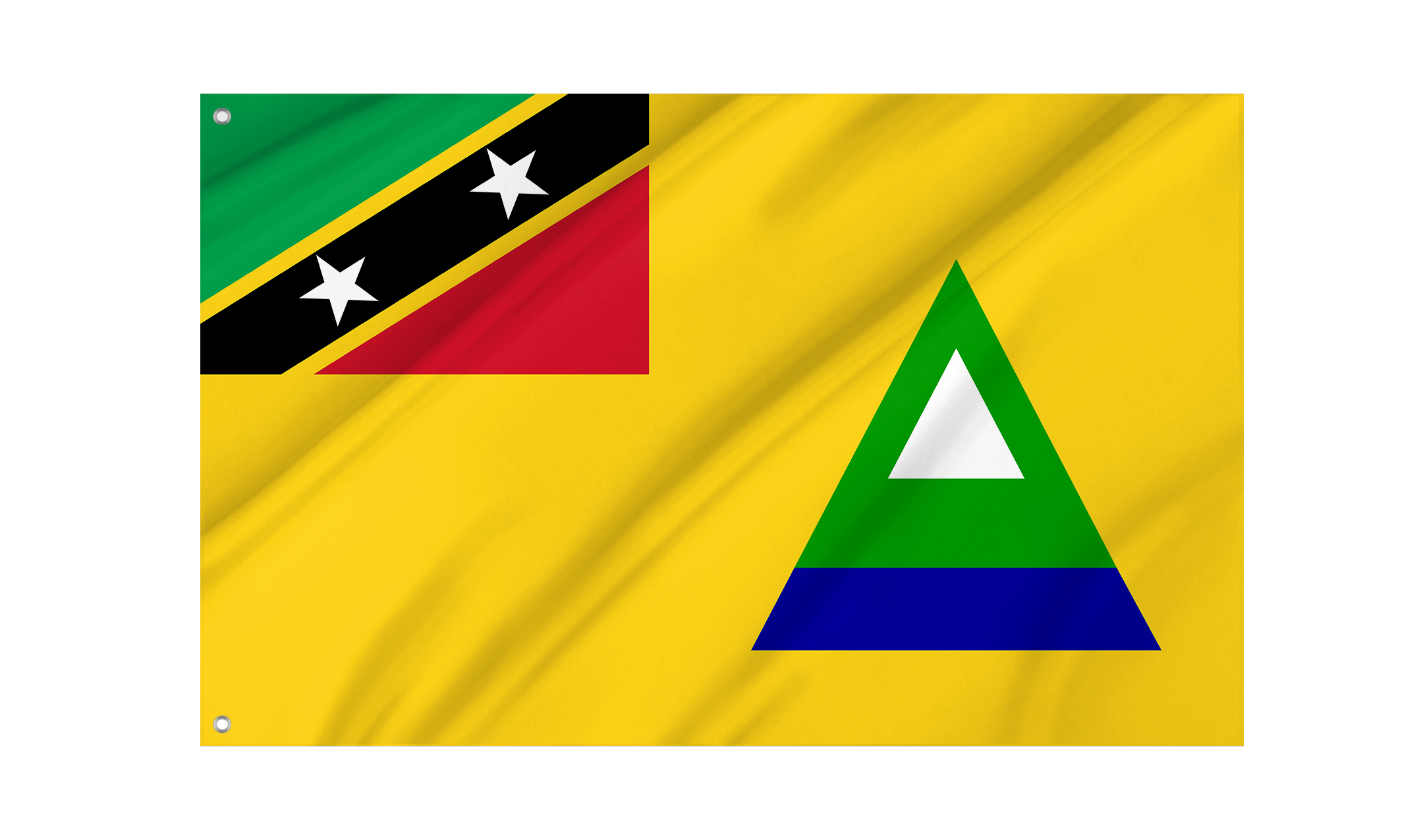Nevis Flag for Indoor & Outdoor Use