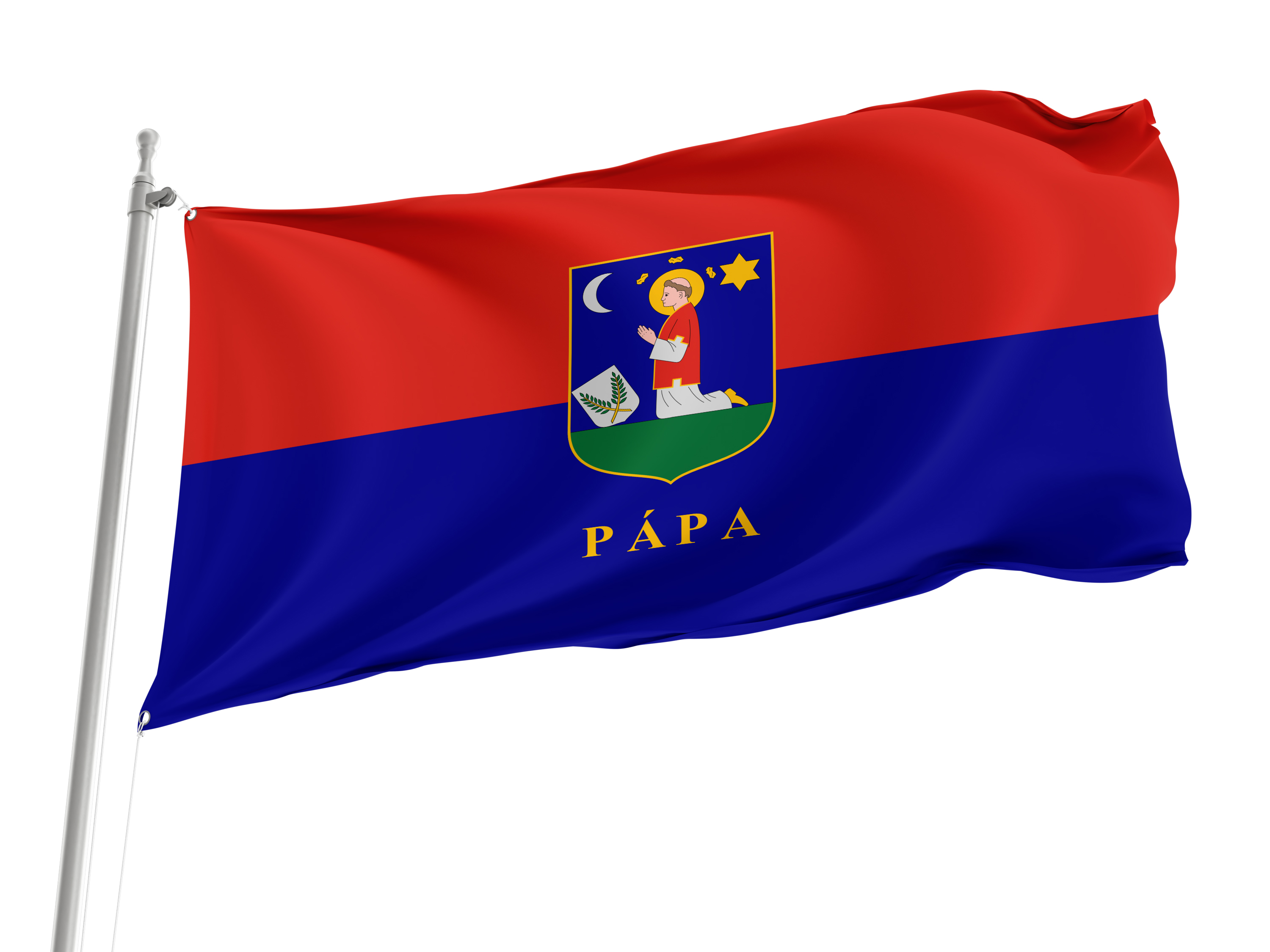 Pápa Flag for Indoor & Outdoor Use