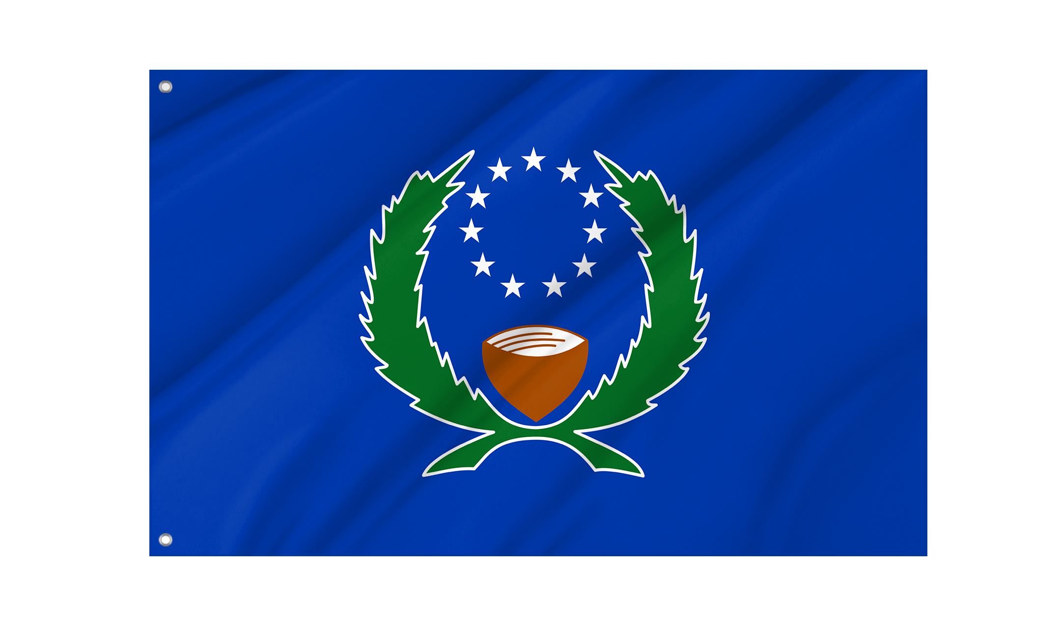 Pohnpei Flag for Indoor & Outdoor Use