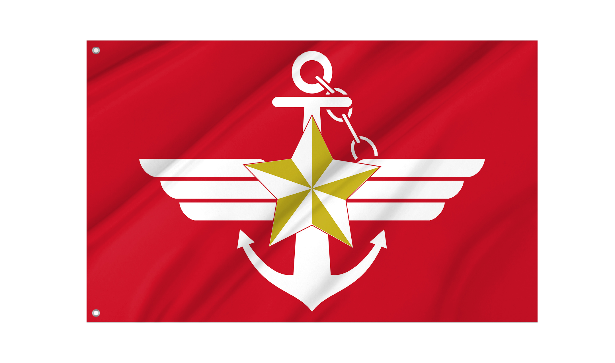 Republic of Korea Armed Forces Flag for Indoor & Outdoor Use