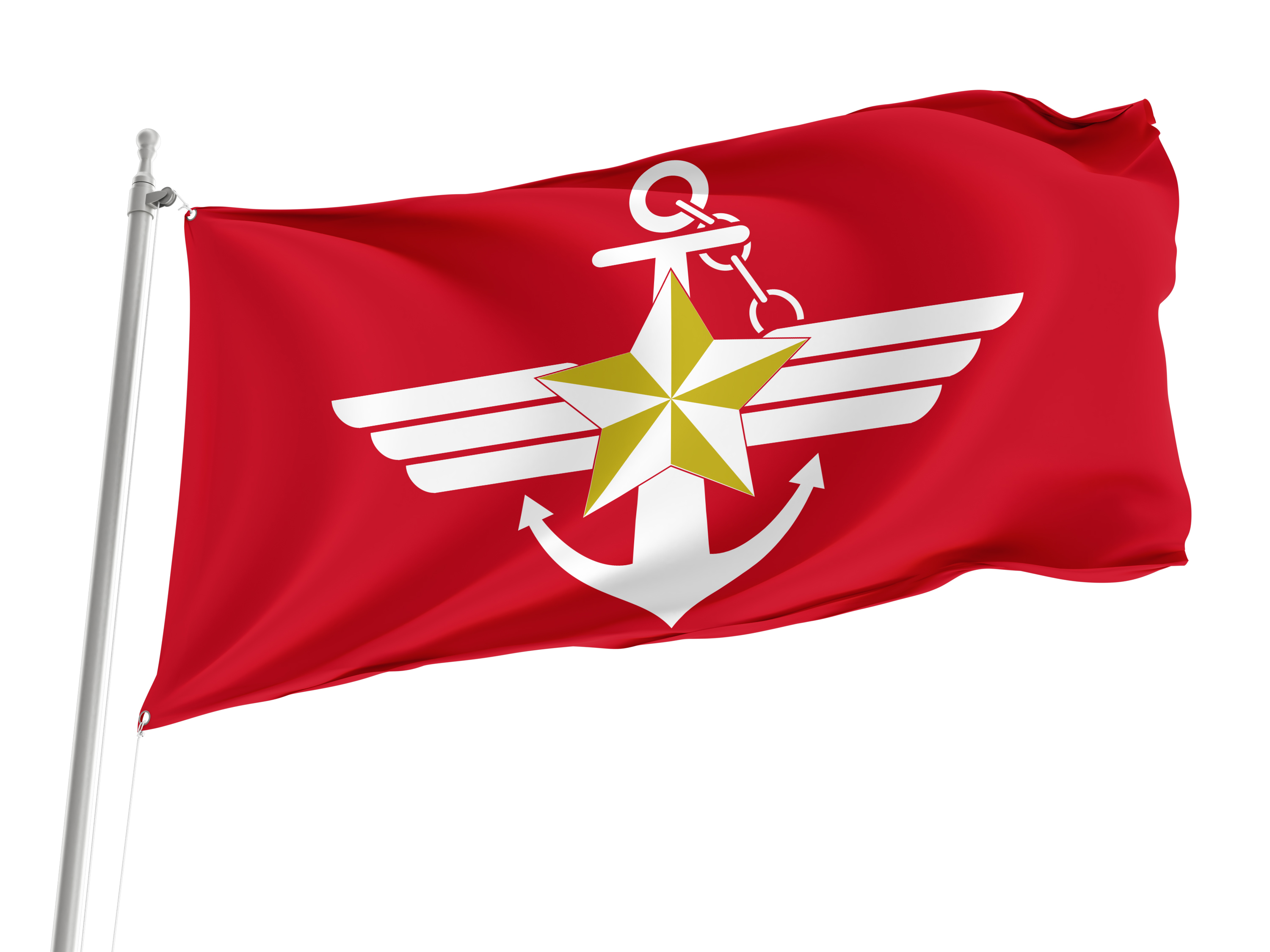 Republic of Korea Armed Forces Flag for Indoor & Outdoor Use
