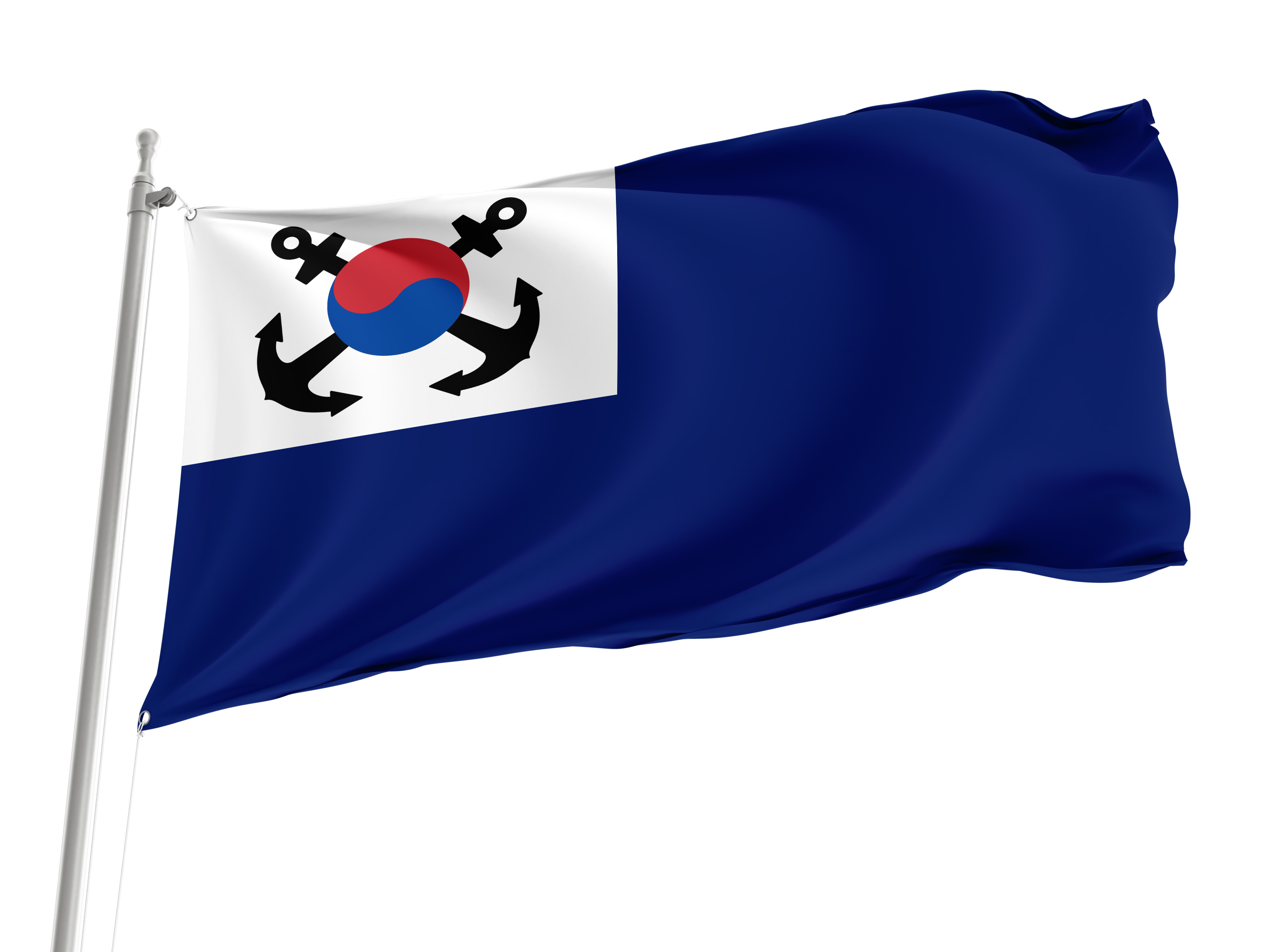 Republic of Korea Navy Flag for Indoor & Outdoor Use