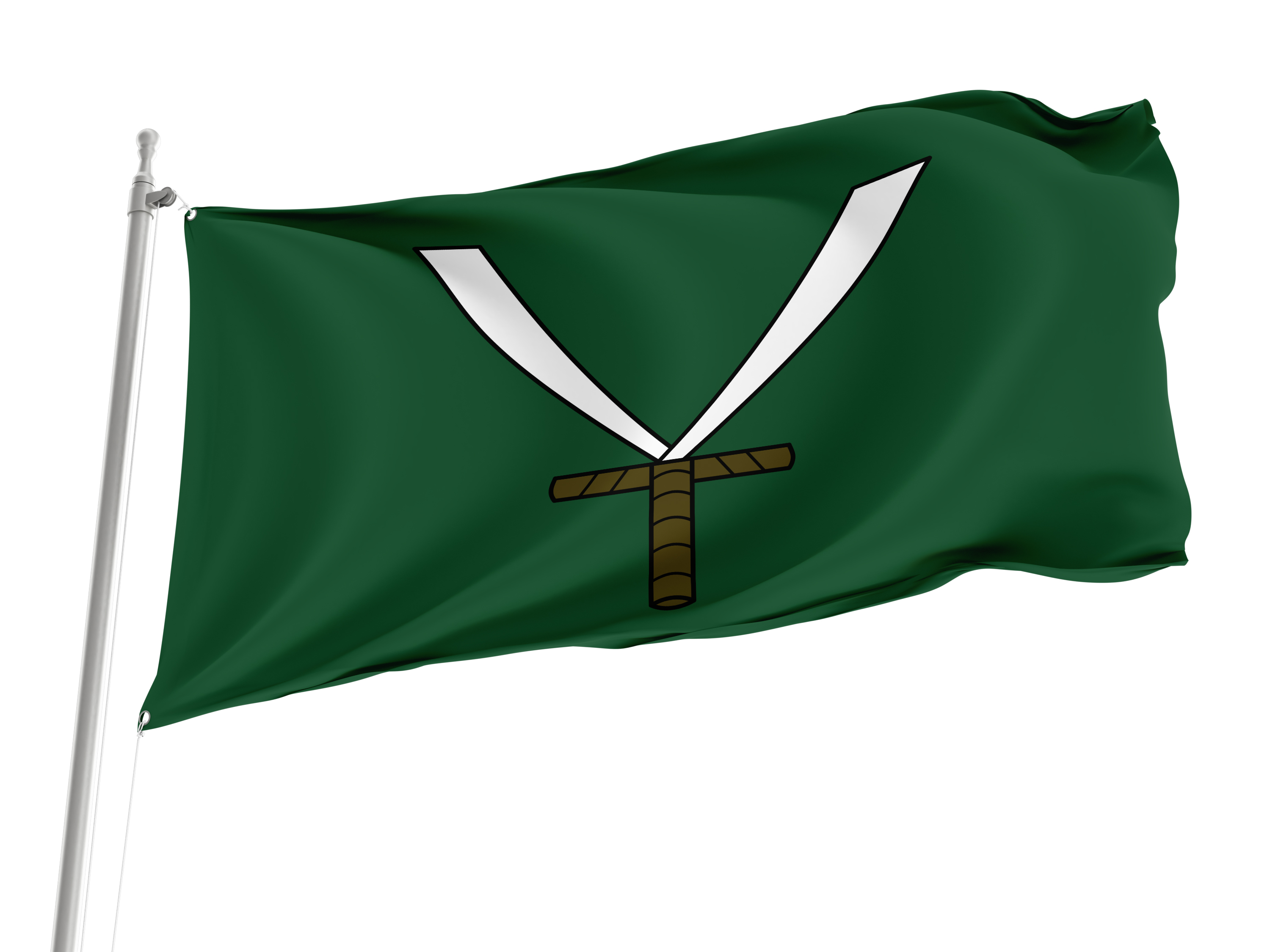 Republic of Salé 1624-1668 Flag for Indoor & Outdoor Use