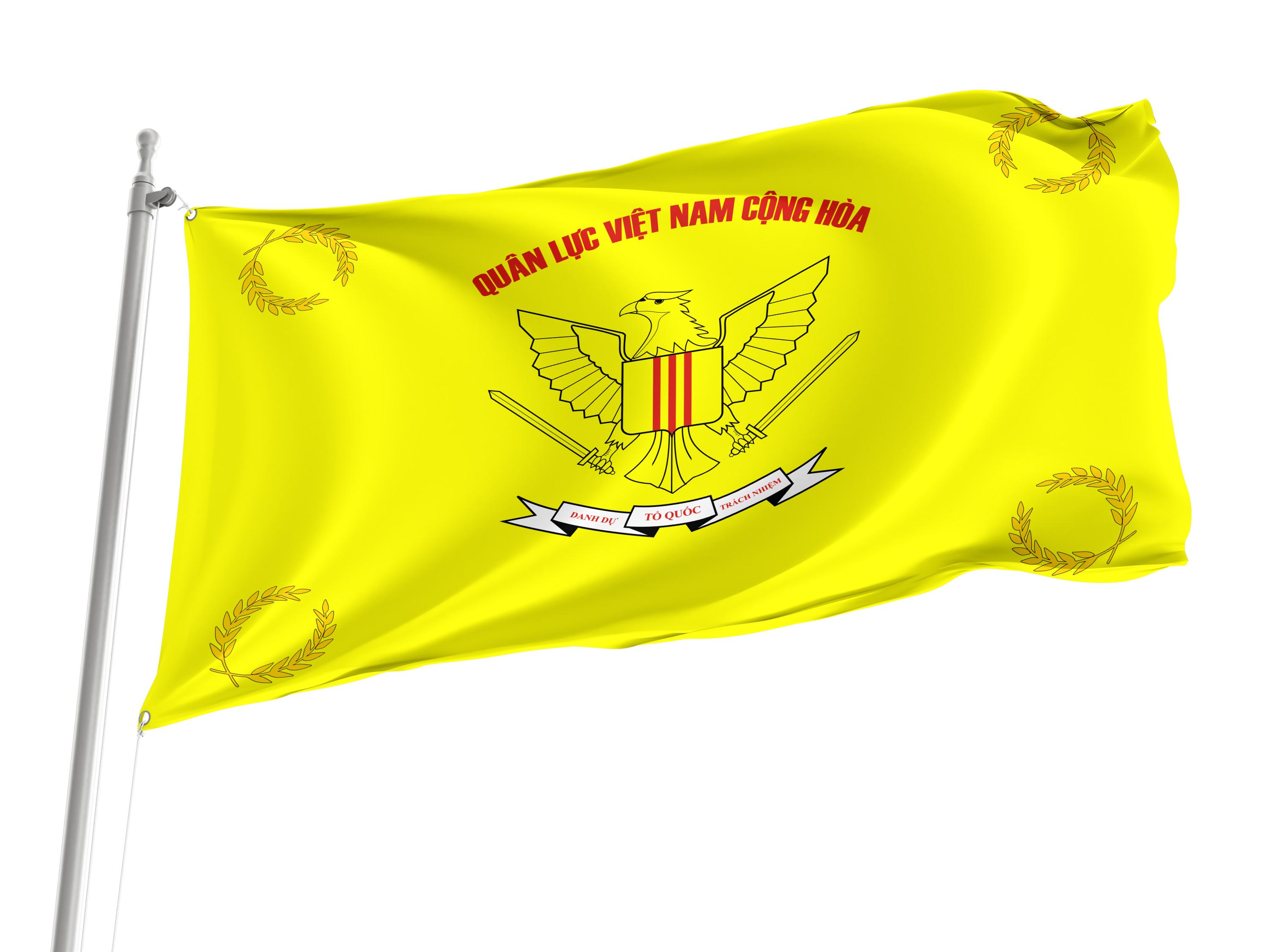 Republic of Vietnam Military Forces RVNMF Flag for Indoor & Outdoor Use