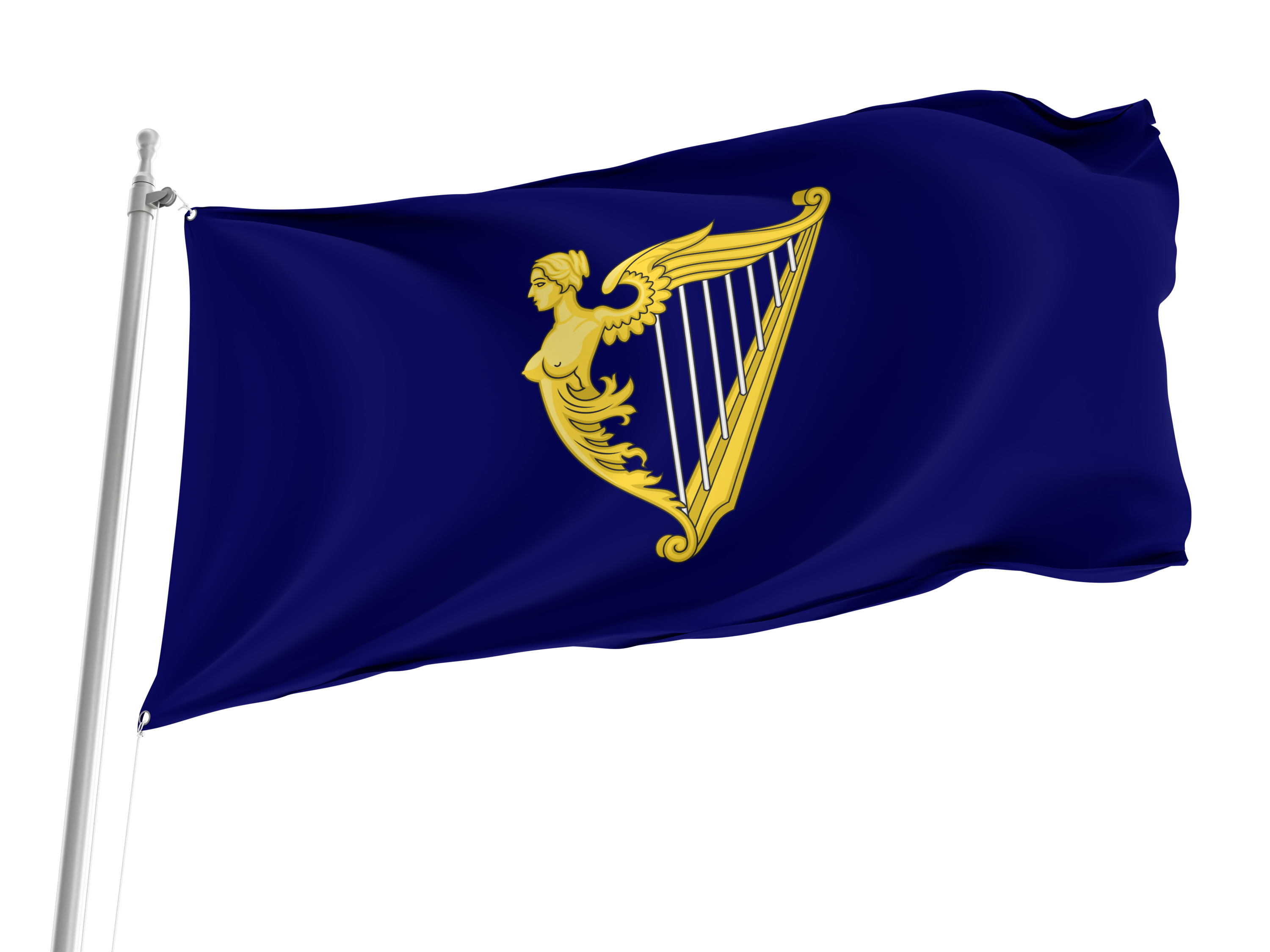 Royal Standard of Ireland (1542-1801) Flag for Indoor & Outdoor Use