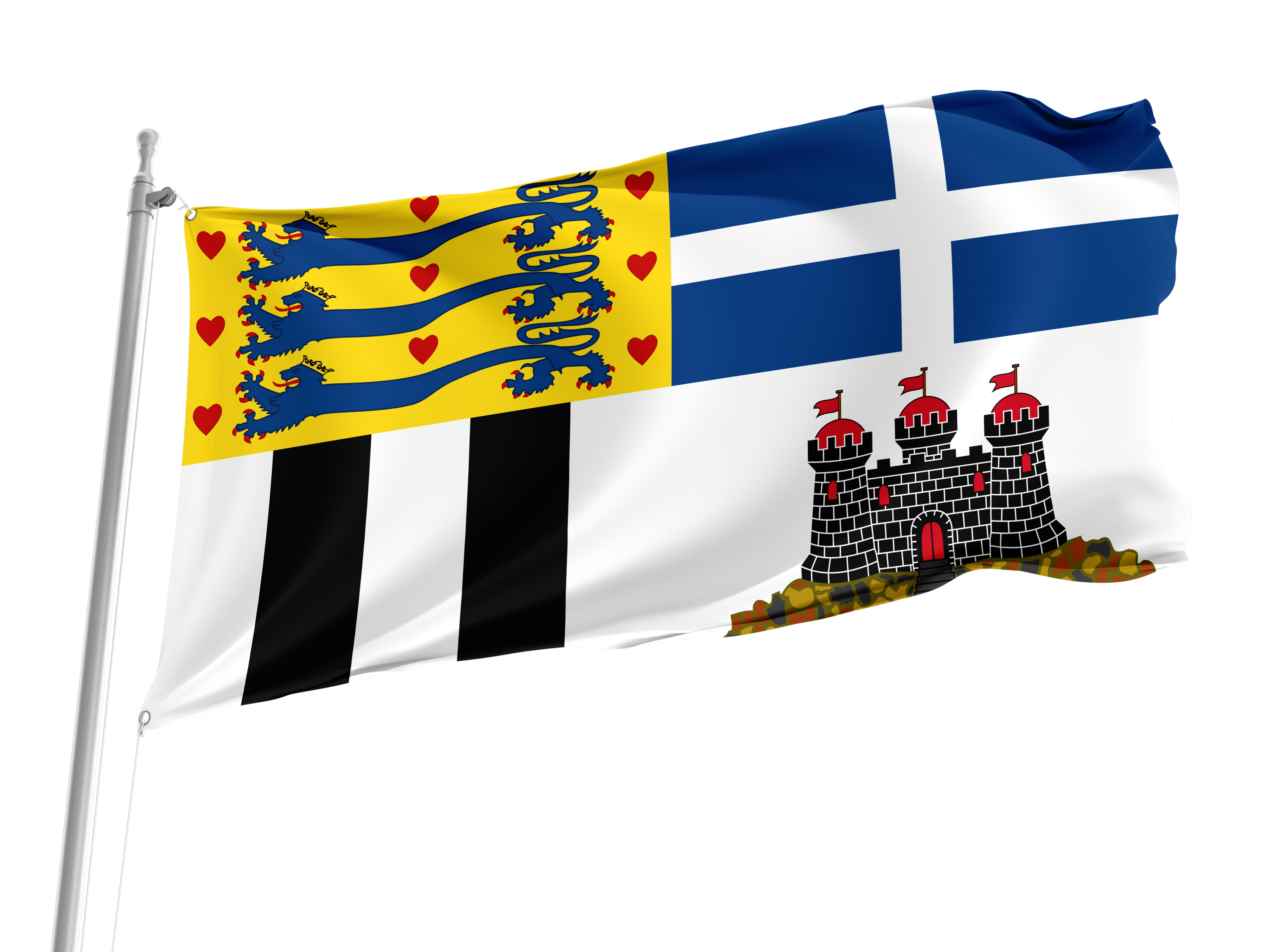 Royal Standard of Prince Philip (1952–2021) Flag for Indoor & Outdoor Use