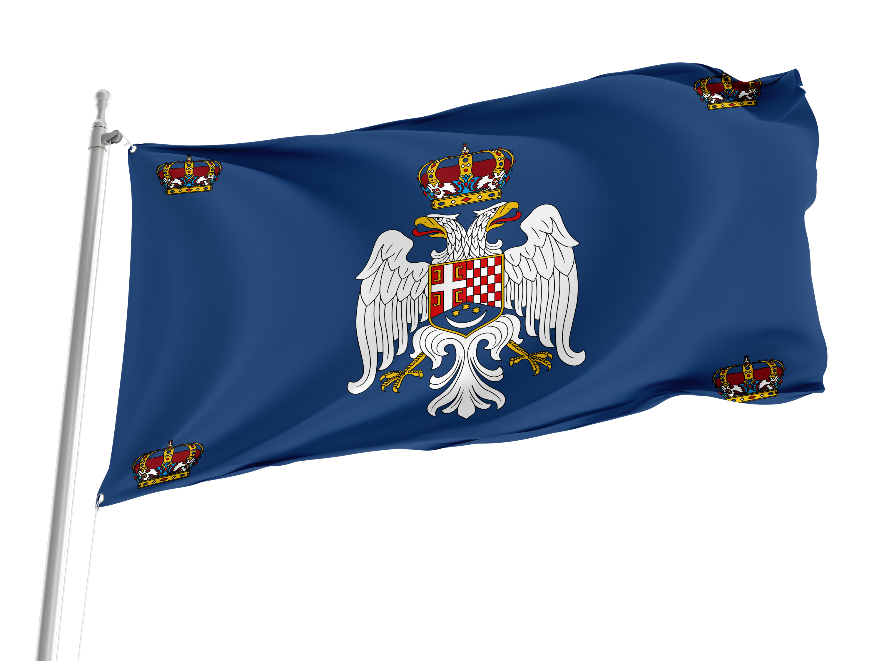 Royal Standard of the Crown Prince of Yugoslavia (1937-1941) Flag for Indoor & Outdoor Use