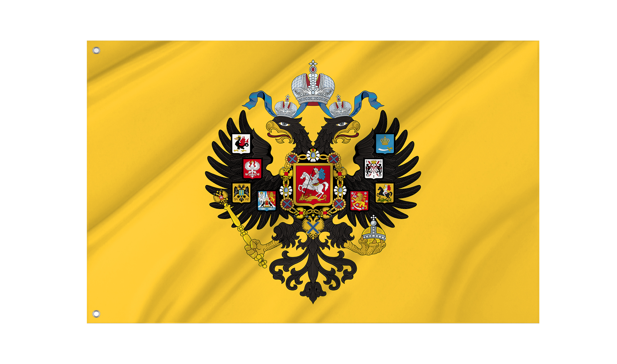 Russian Imperial Flag for Indoor & Outdoor Use