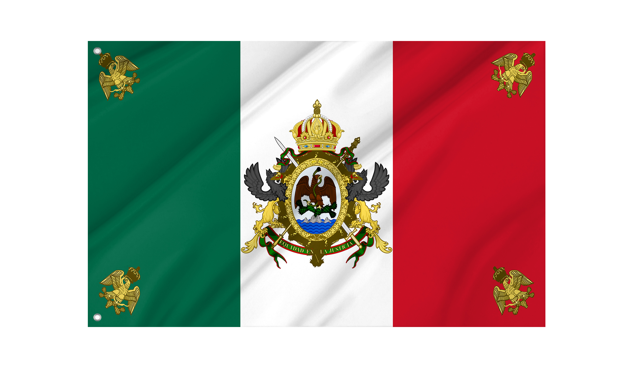 Second Mexican Empire Flag for Indoor & Outdoor Use