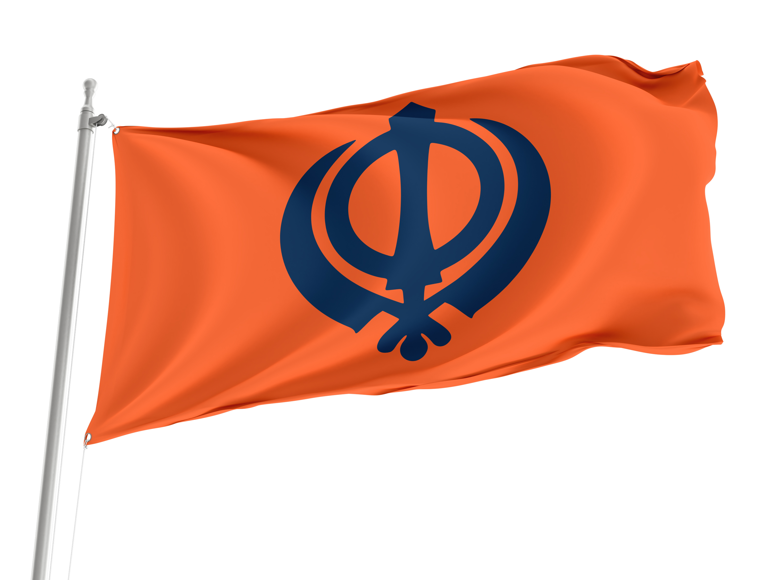 Sikh Flag for Indoor & Outdoor Use